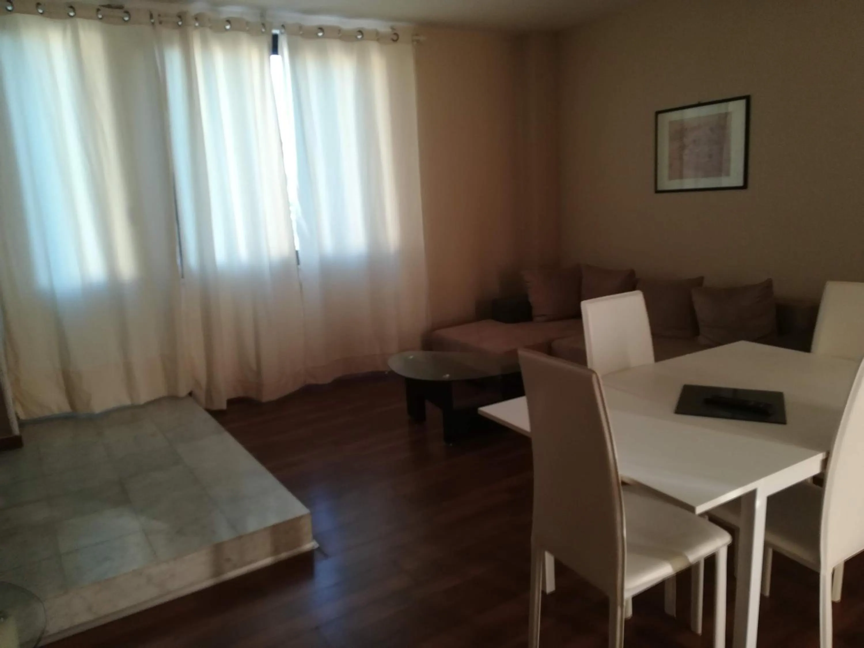 Seating area, Bed in Residenza Grand Hotel Riccione