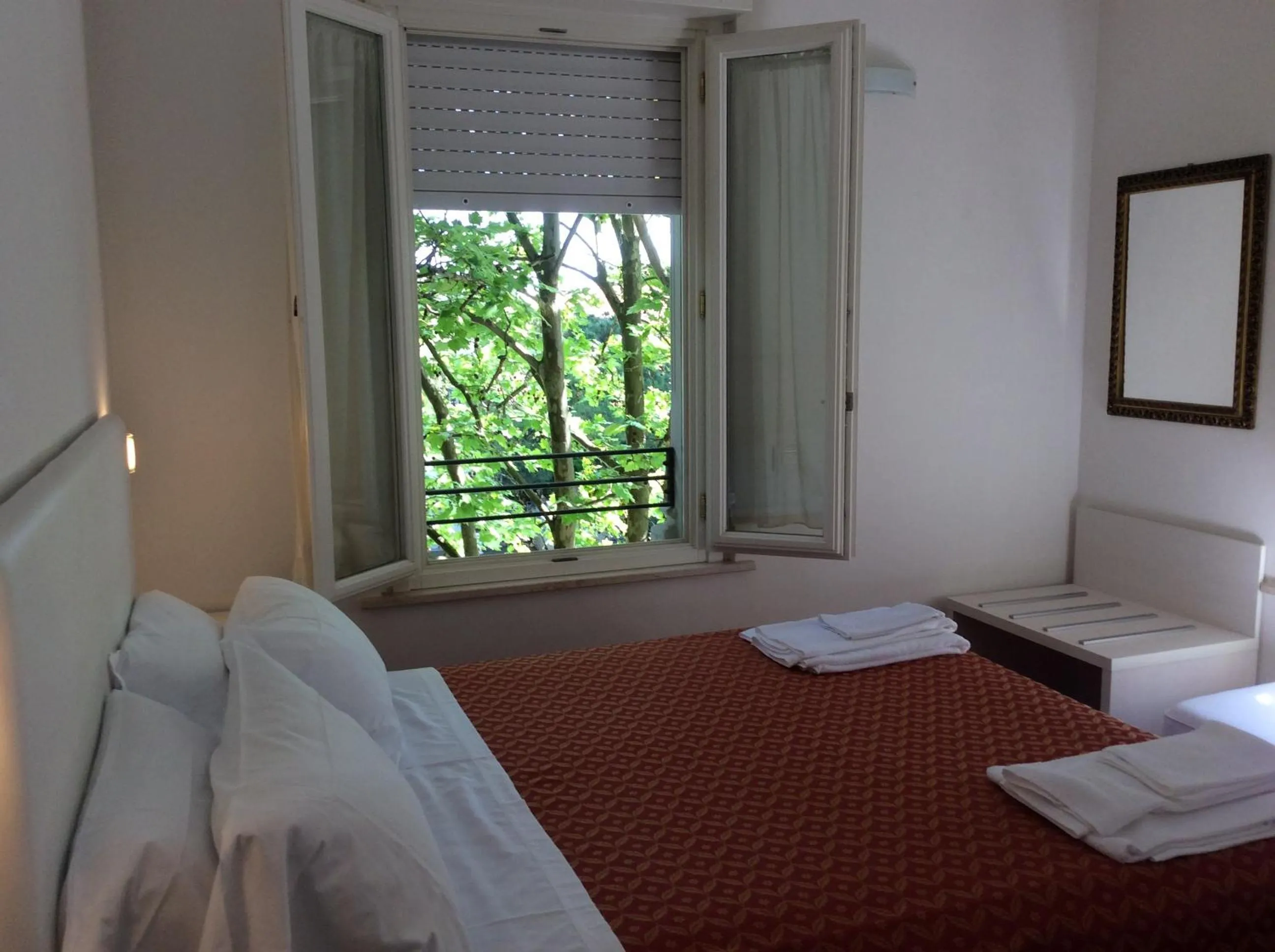 Bed in Residenza Grand Hotel Riccione