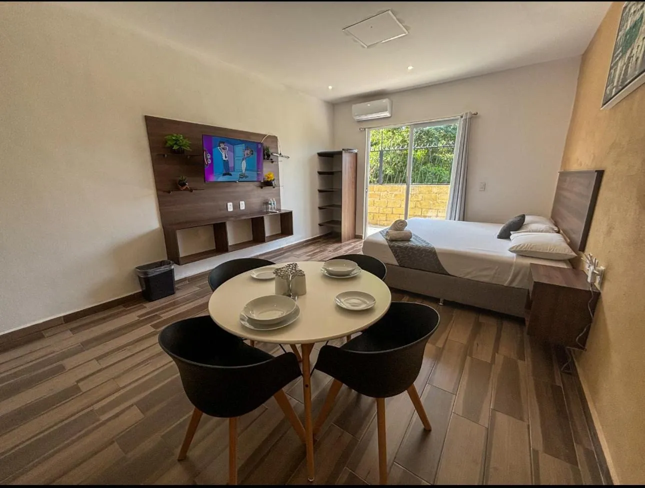 Dining area, Bed in Lofts Terra Nuevo Vallarta