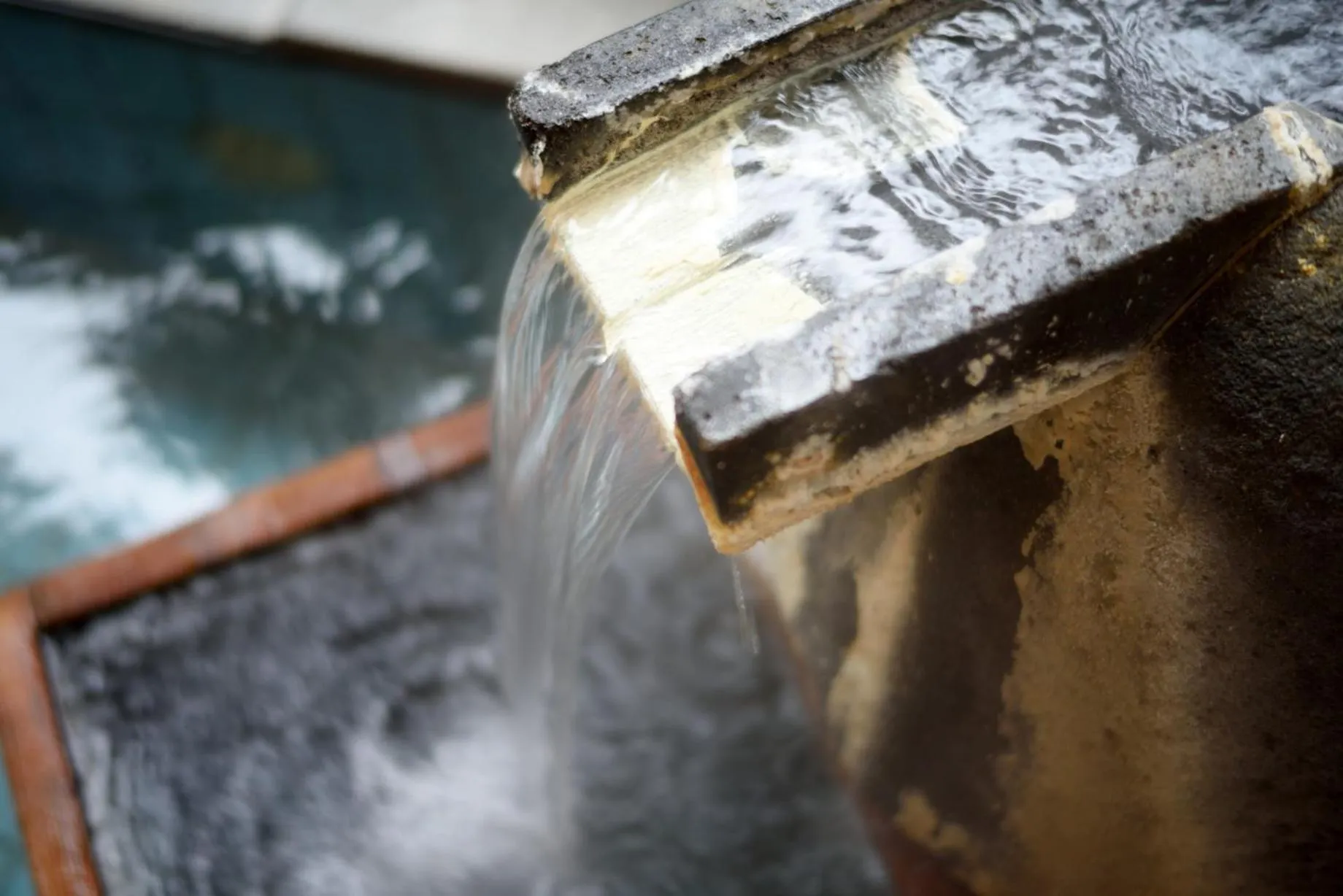 Hot Spring Bath in Tofuya Ryokan, Onogawa Onsen, Sauna, Barrier-free