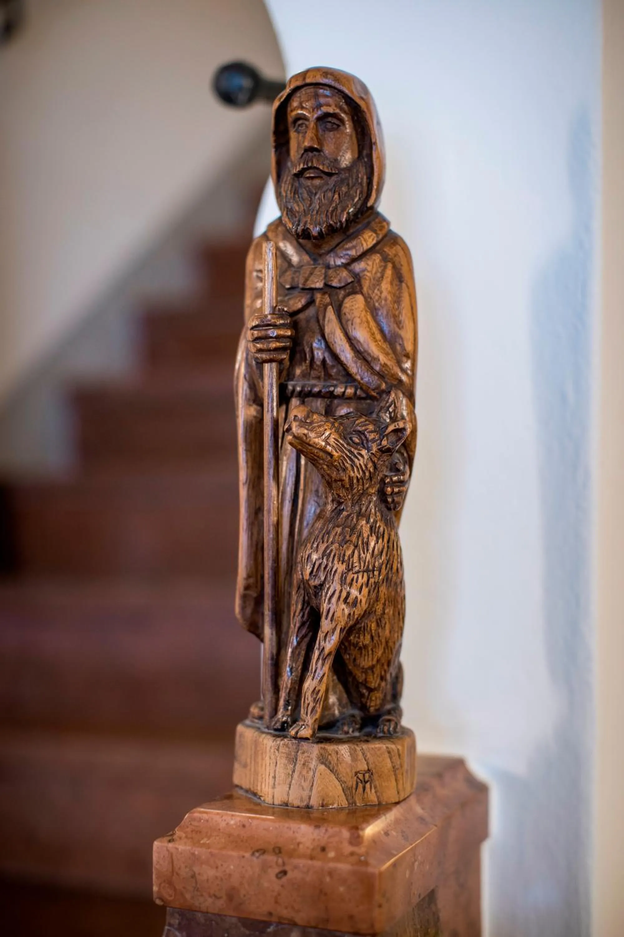 Decorative detail in Hotel Wolf