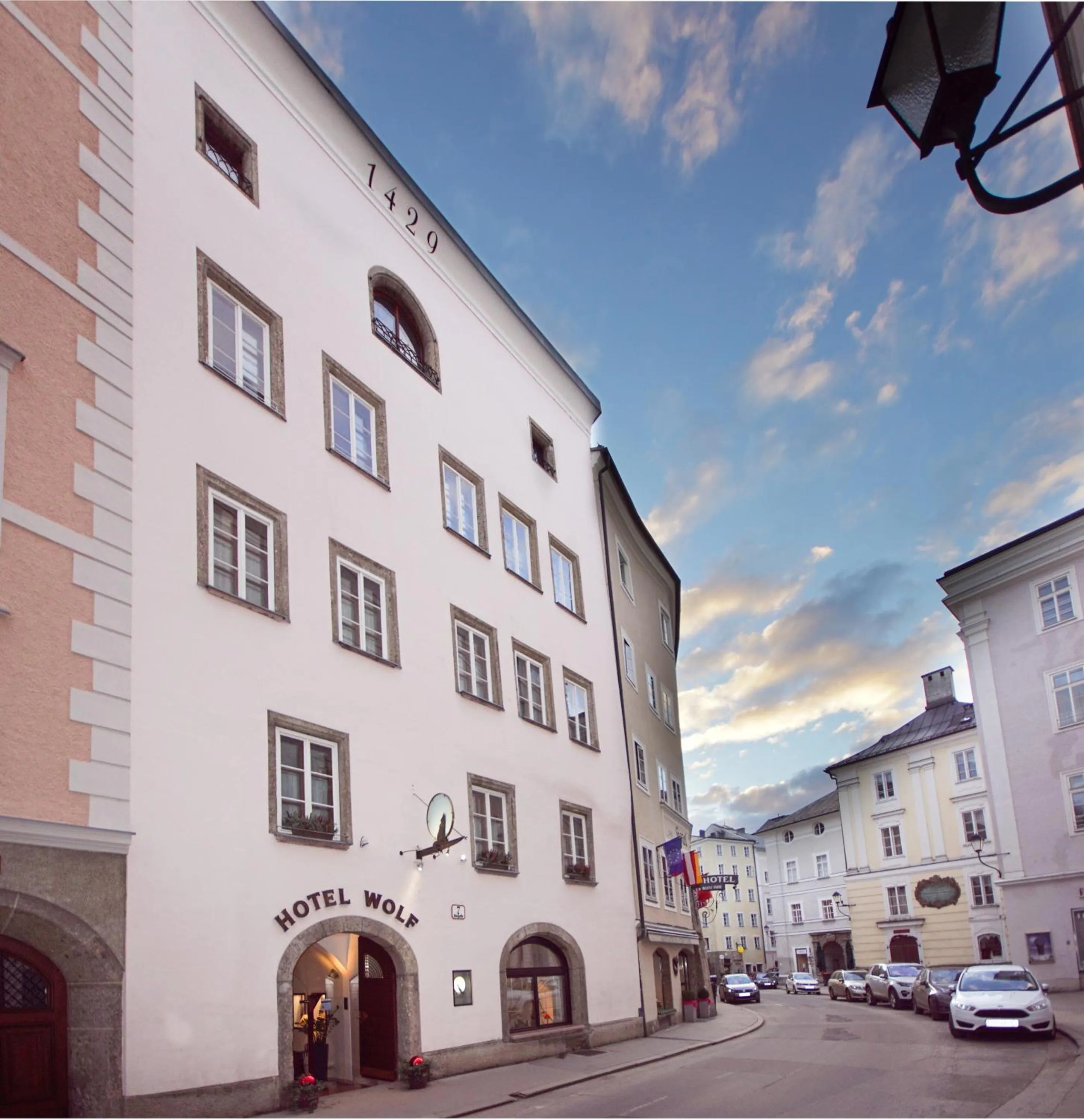 Facade/entrance in Hotel Wolf