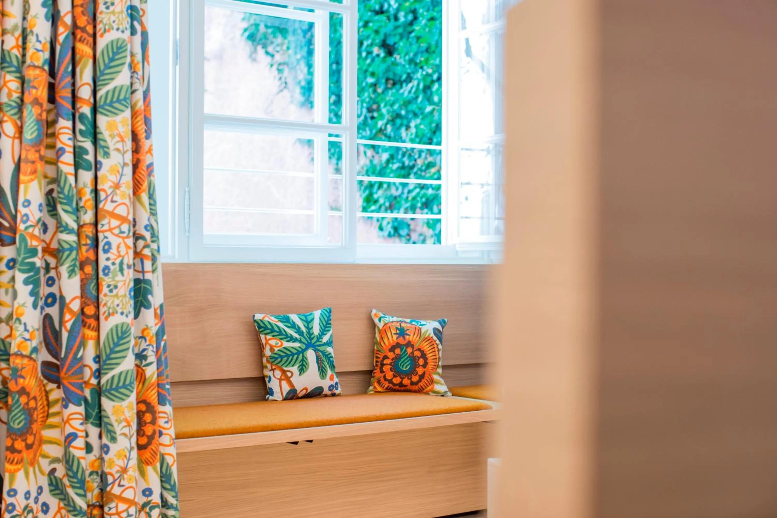 Decorative detail in Hotel Wolf