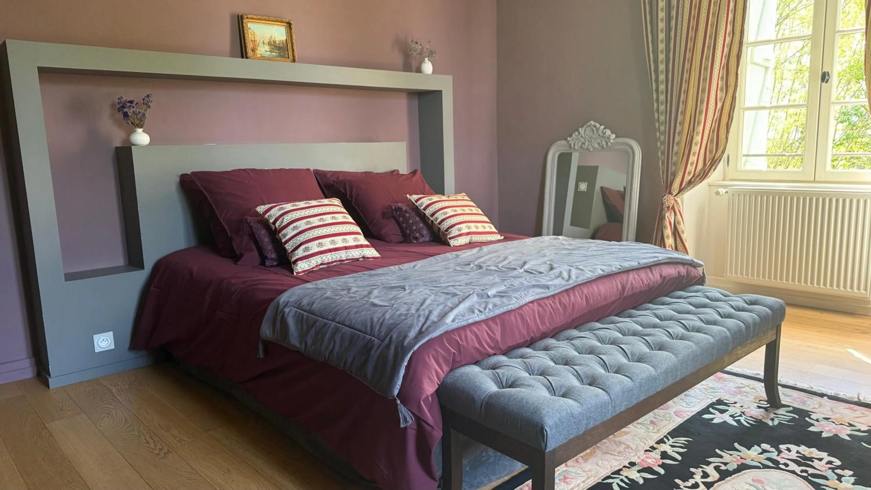 Bedroom, Bed in Les Hauts de Sauliès - Chambre et Table d'Hôtes de charme