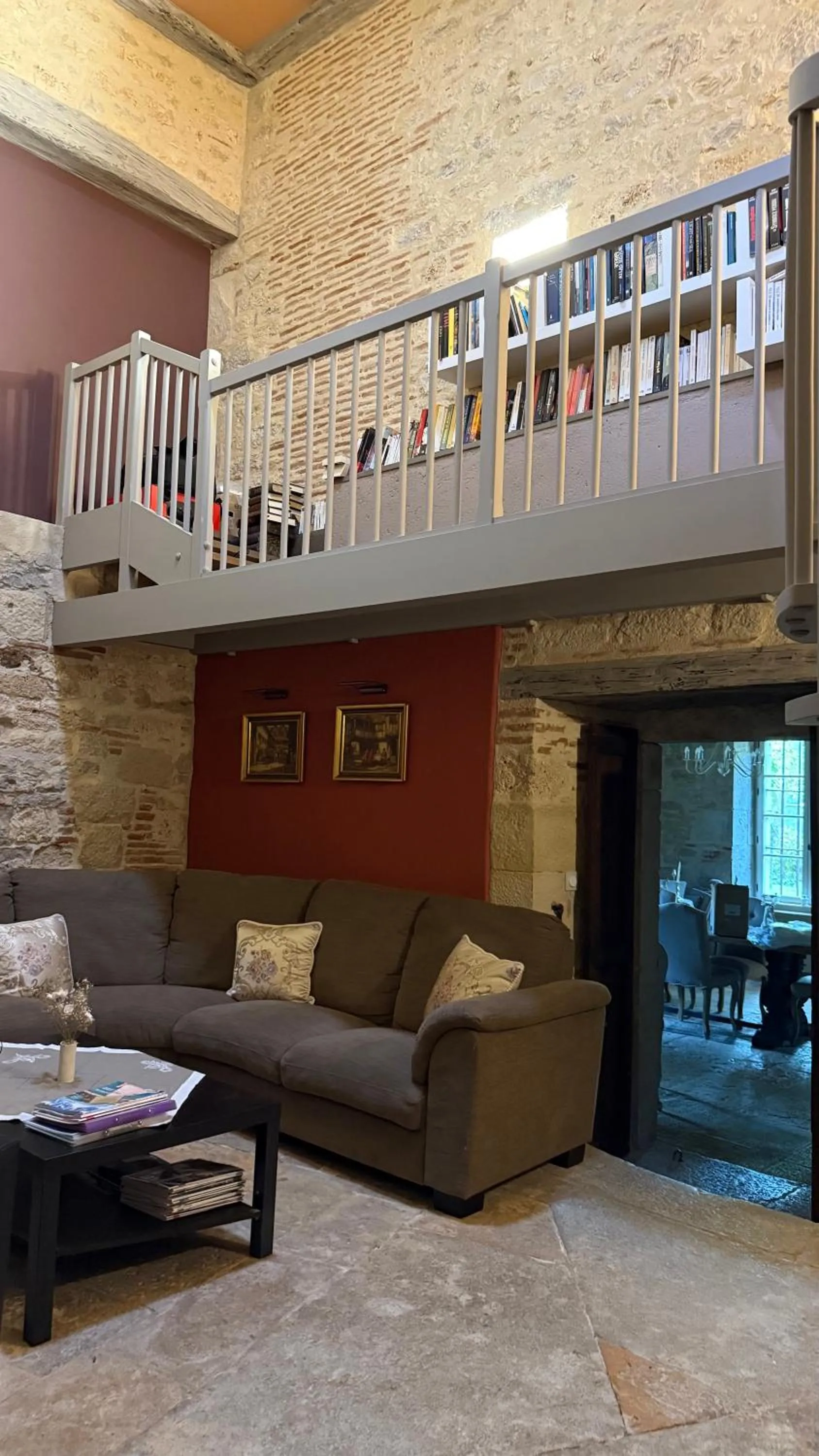 Living room in Les Hauts de Sauliès - Chambre et Table d'Hôtes de charme