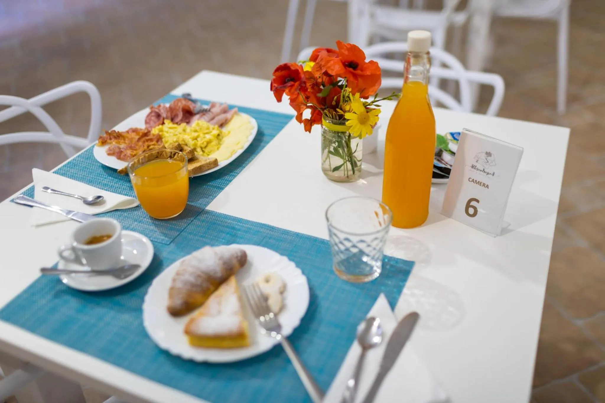 Breakfast in B&B Allison Tropea by Kalavrìa Holidays
