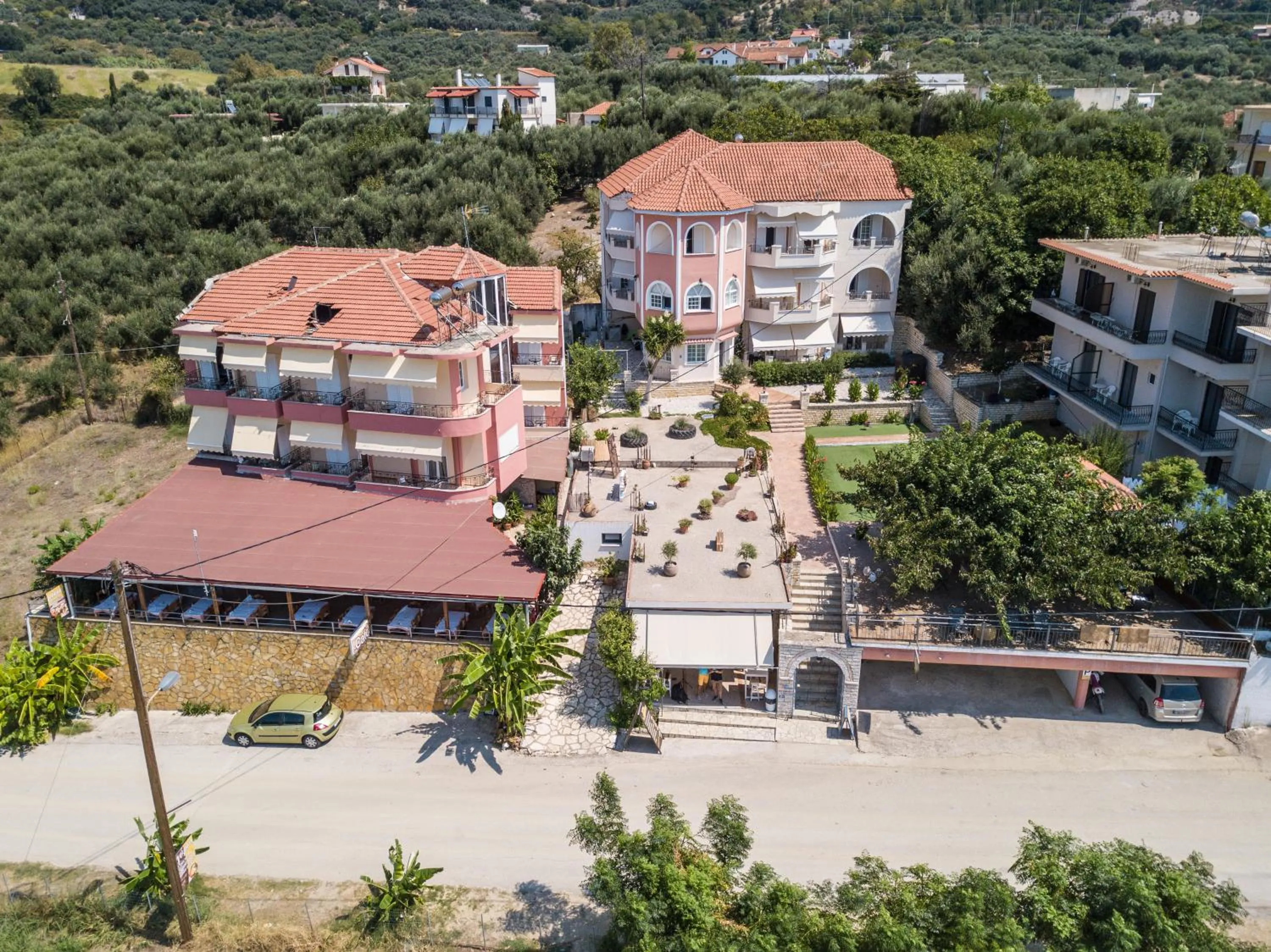 Bird's eye view in Hotel Agios Thomas