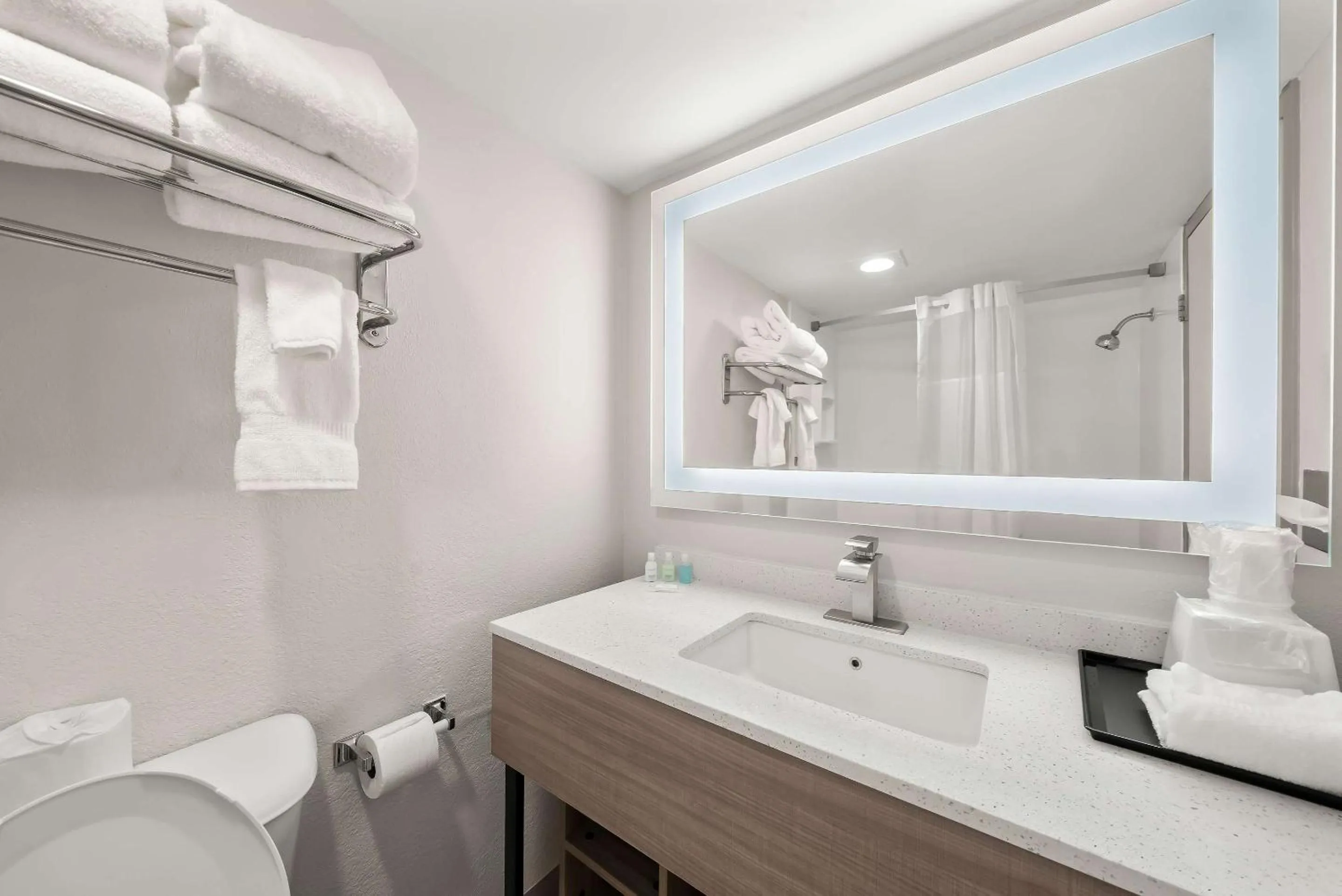 Bedroom in Clarion Inn & Suites and Convention Center