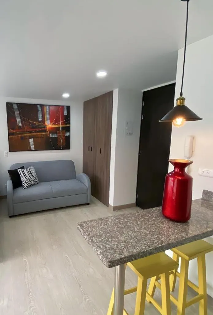 Living room, Bed in Spacio30