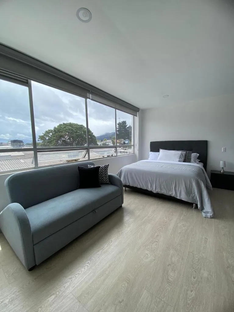 Photo of the whole room, Bed in Spacio30