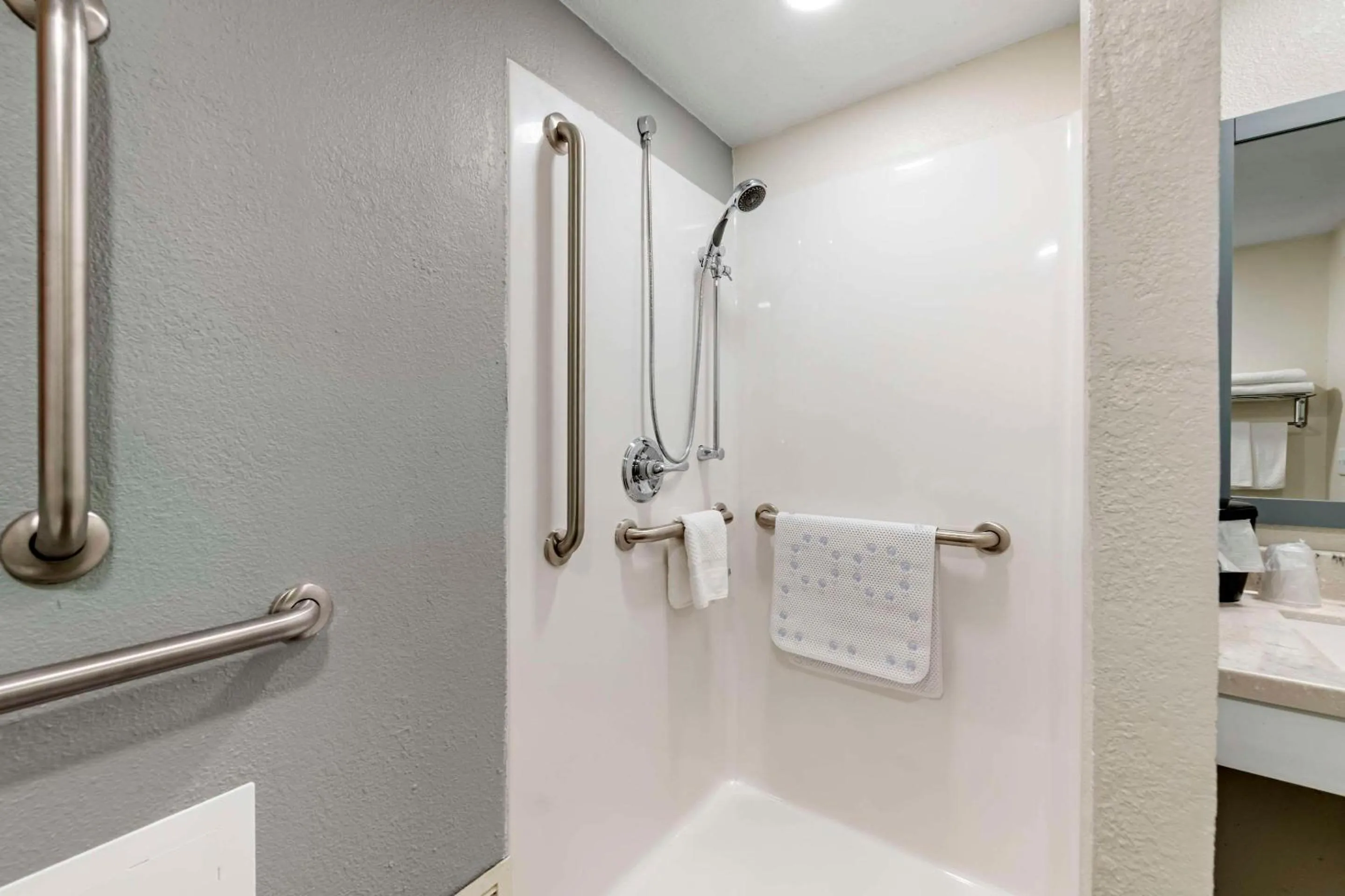 Shower in MainStay Suites MSP Airport - Mall of America