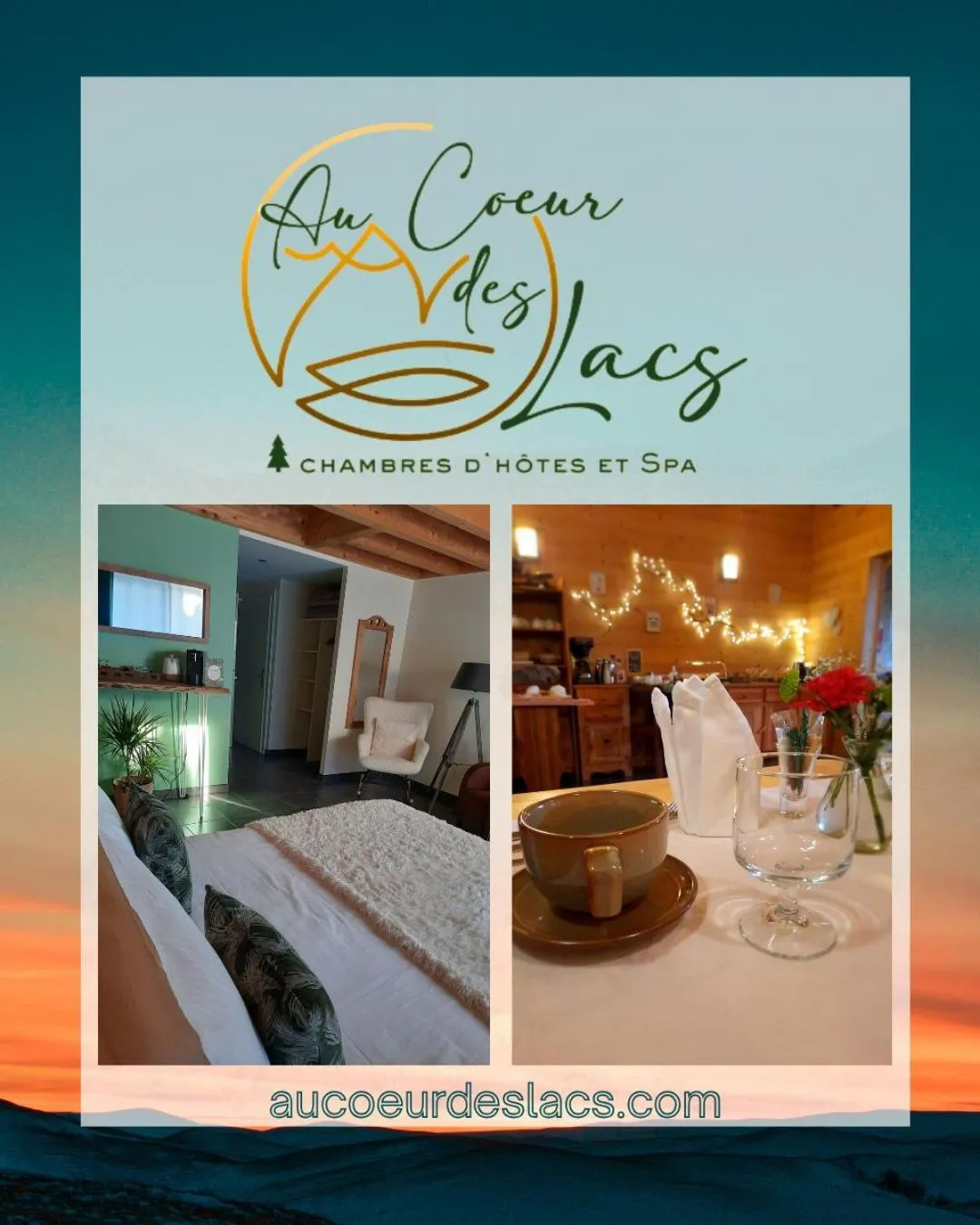 Property building in Au Cœur des Lacs - Chambres d'hôtes