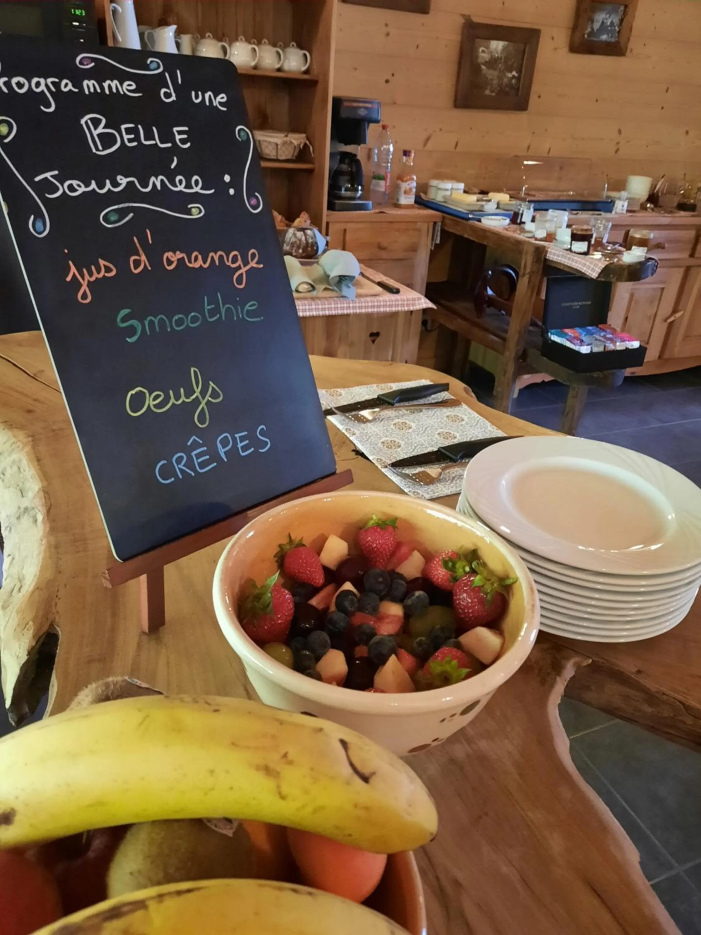 Breakfast in Au Cœur des Lacs - Chambres d'hôtes