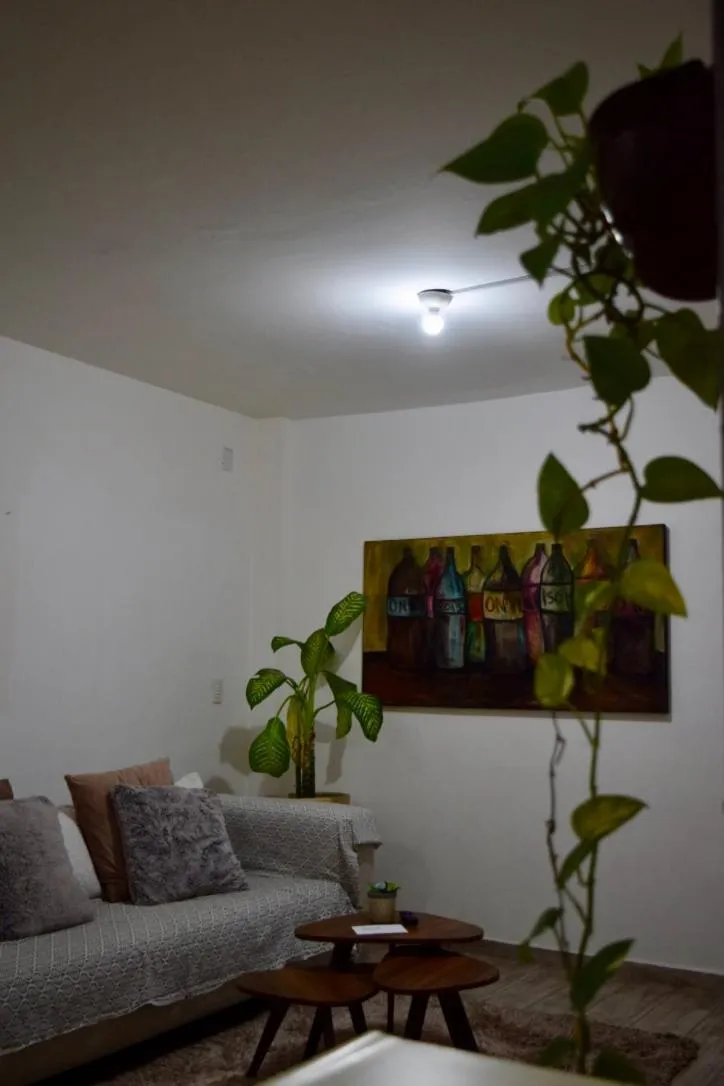 Living room in Casa Miranda Morelos