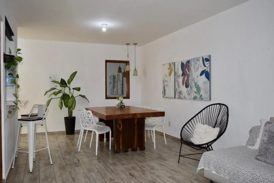 Living room in Casa Miranda Morelos