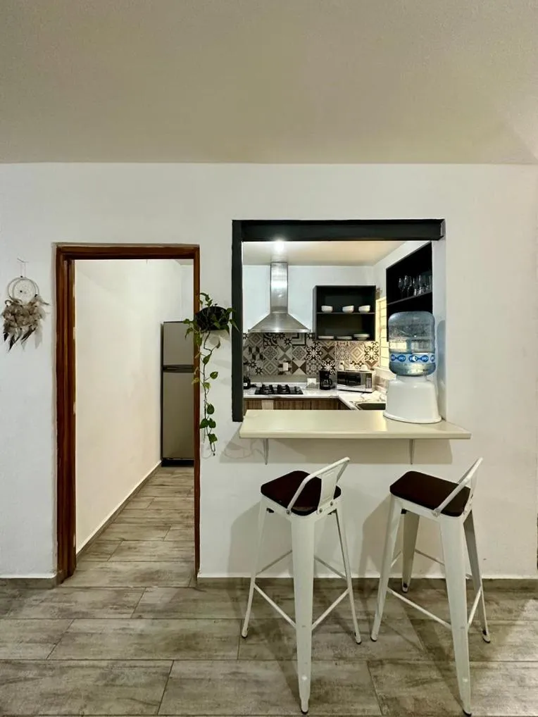 Kitchen or kitchenette in Casa Miranda Morelos