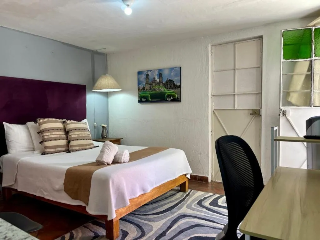 Bed in Casa Miranda Morelos