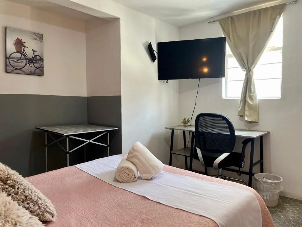 Bed in Casa Miranda Morelos