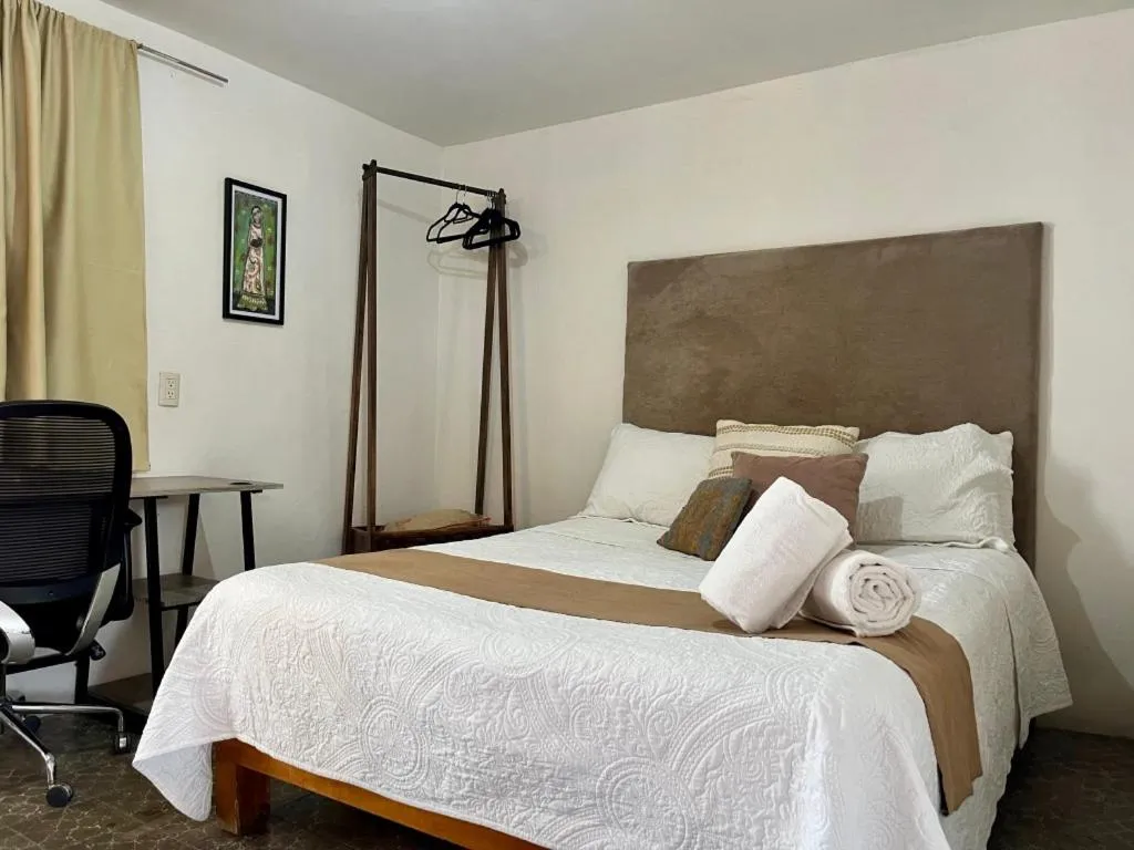 Bed in Casa Miranda Morelos