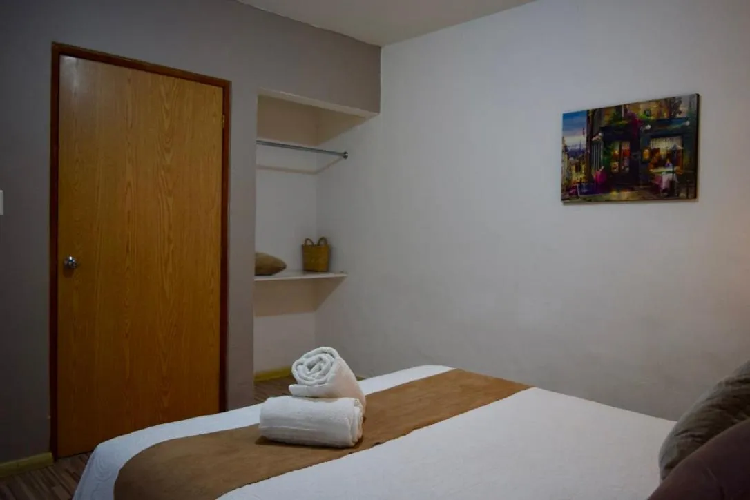 Bed in Casa Miranda Morelos