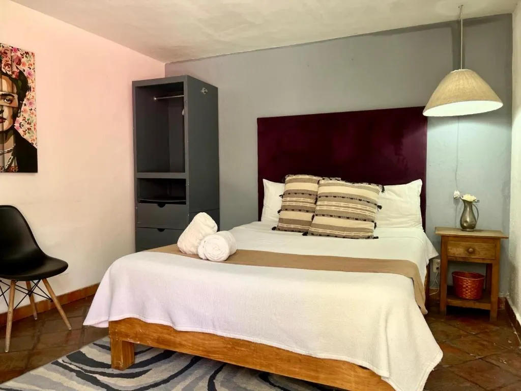 Bed in Casa Miranda Morelos