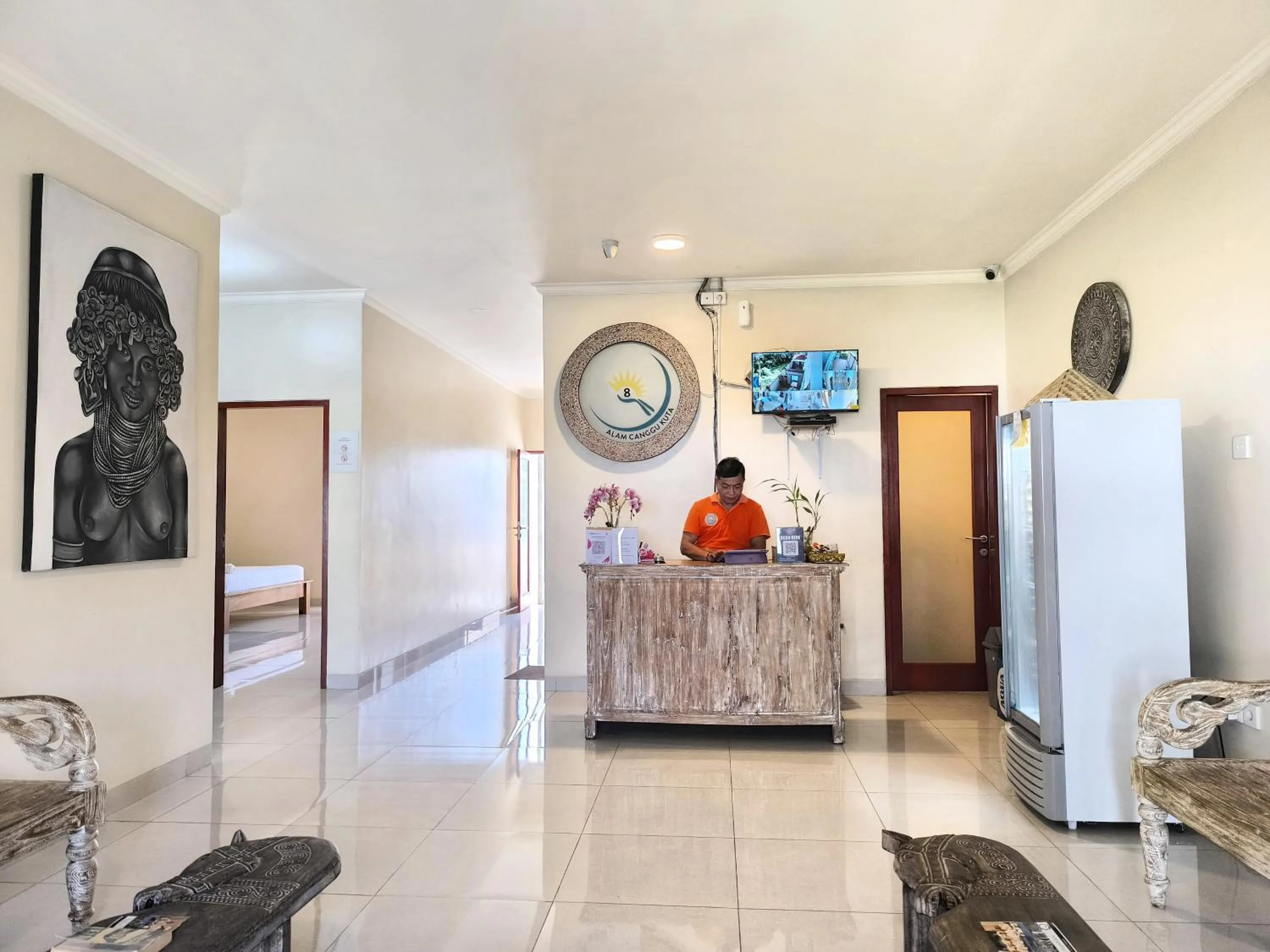 Lobby or reception in Alam Canggu Kuta by ABM