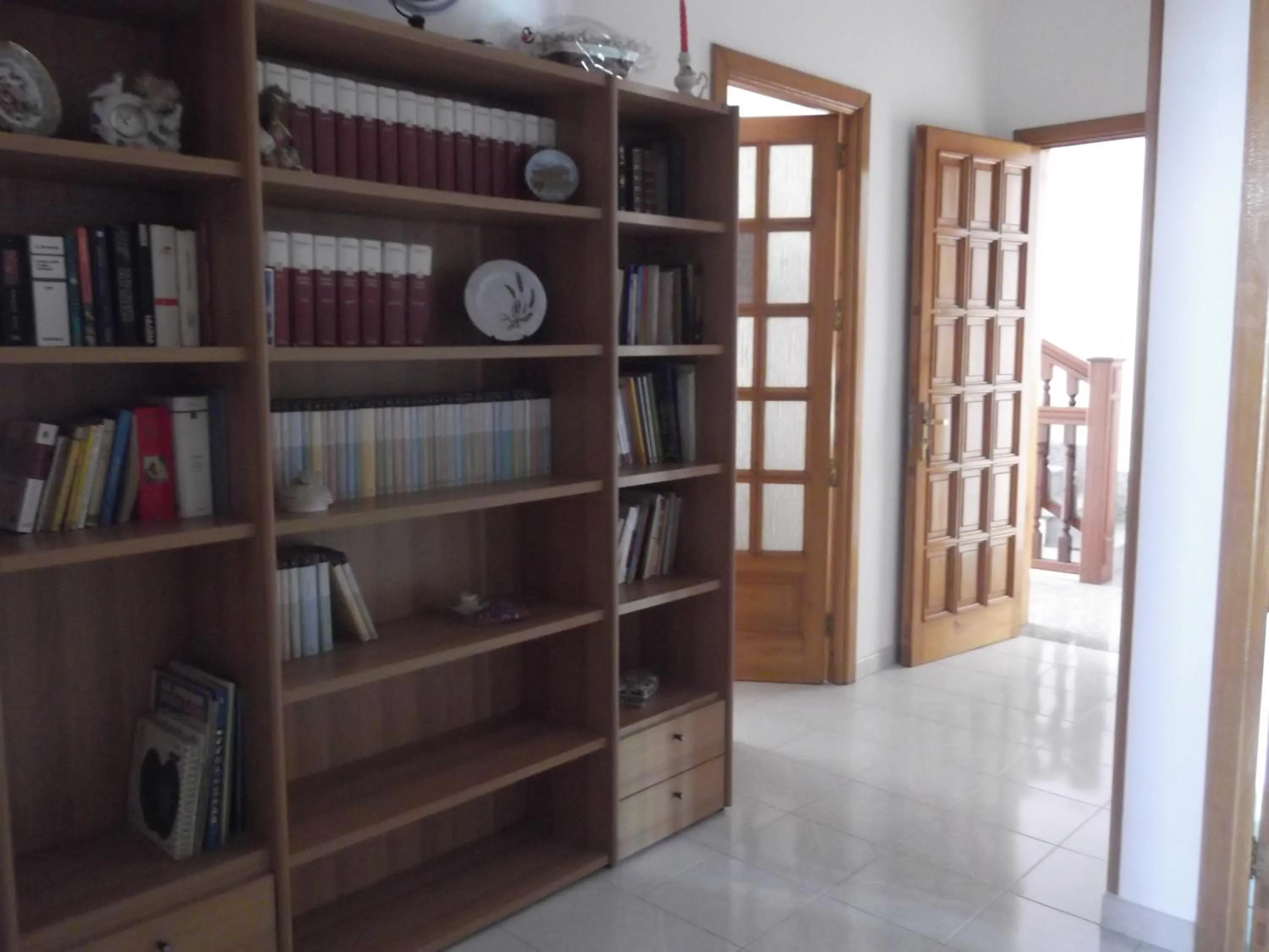 Library in B&B Le Rose