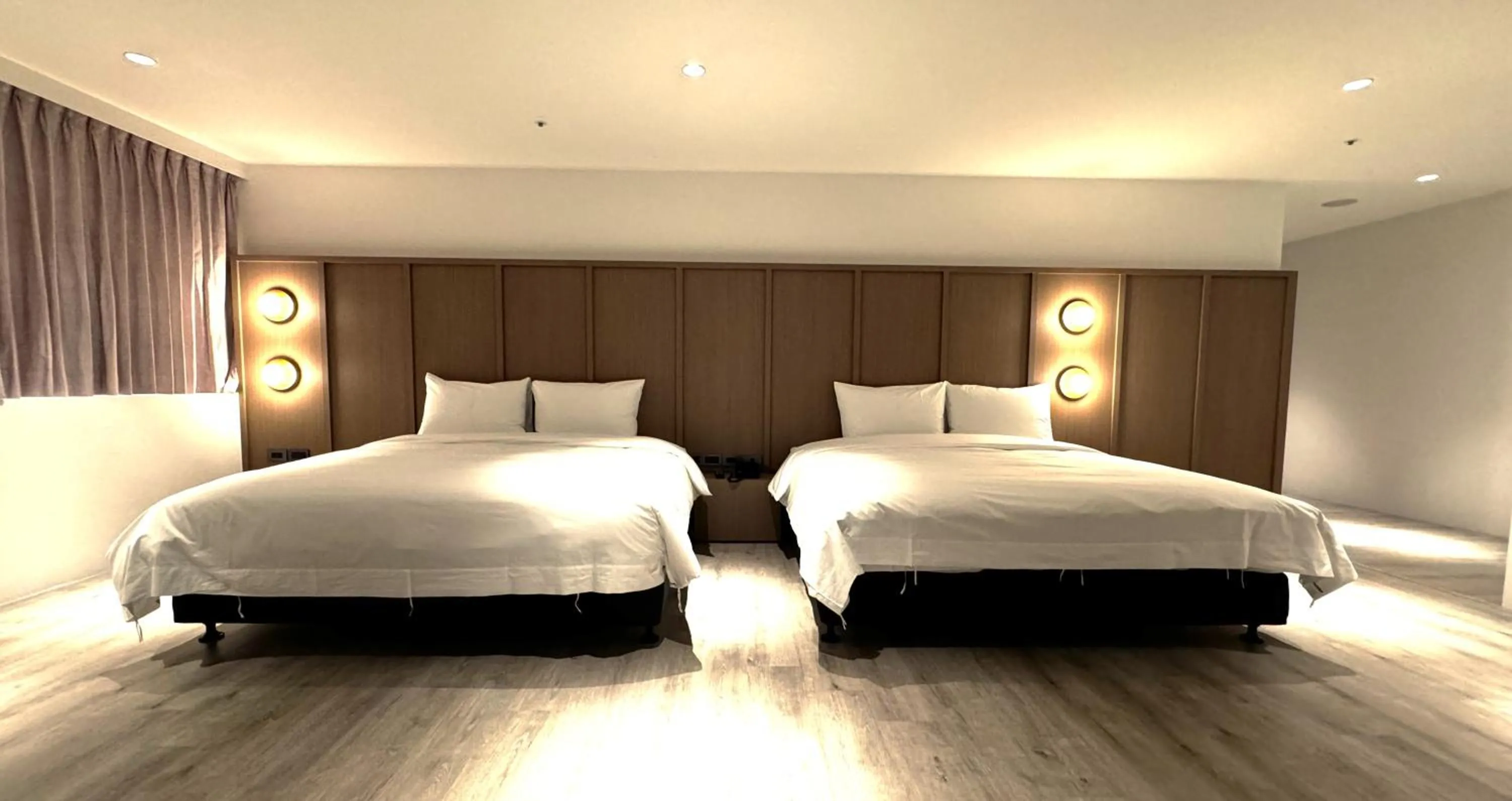 Bed in Hope Hotel Tainan - Minsheng Branch