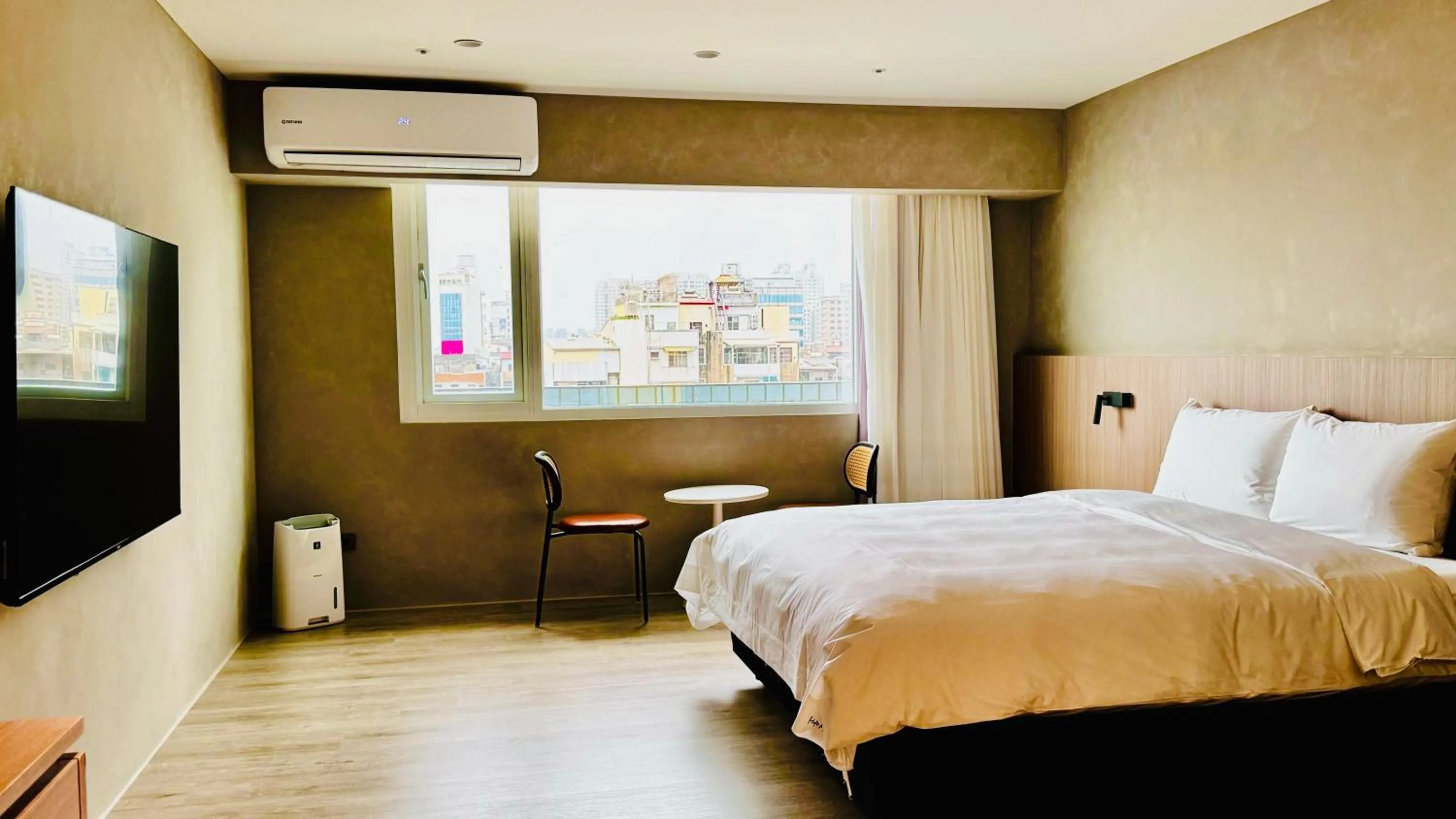 Bed in Hope Hotel Tainan - Minsheng Branch