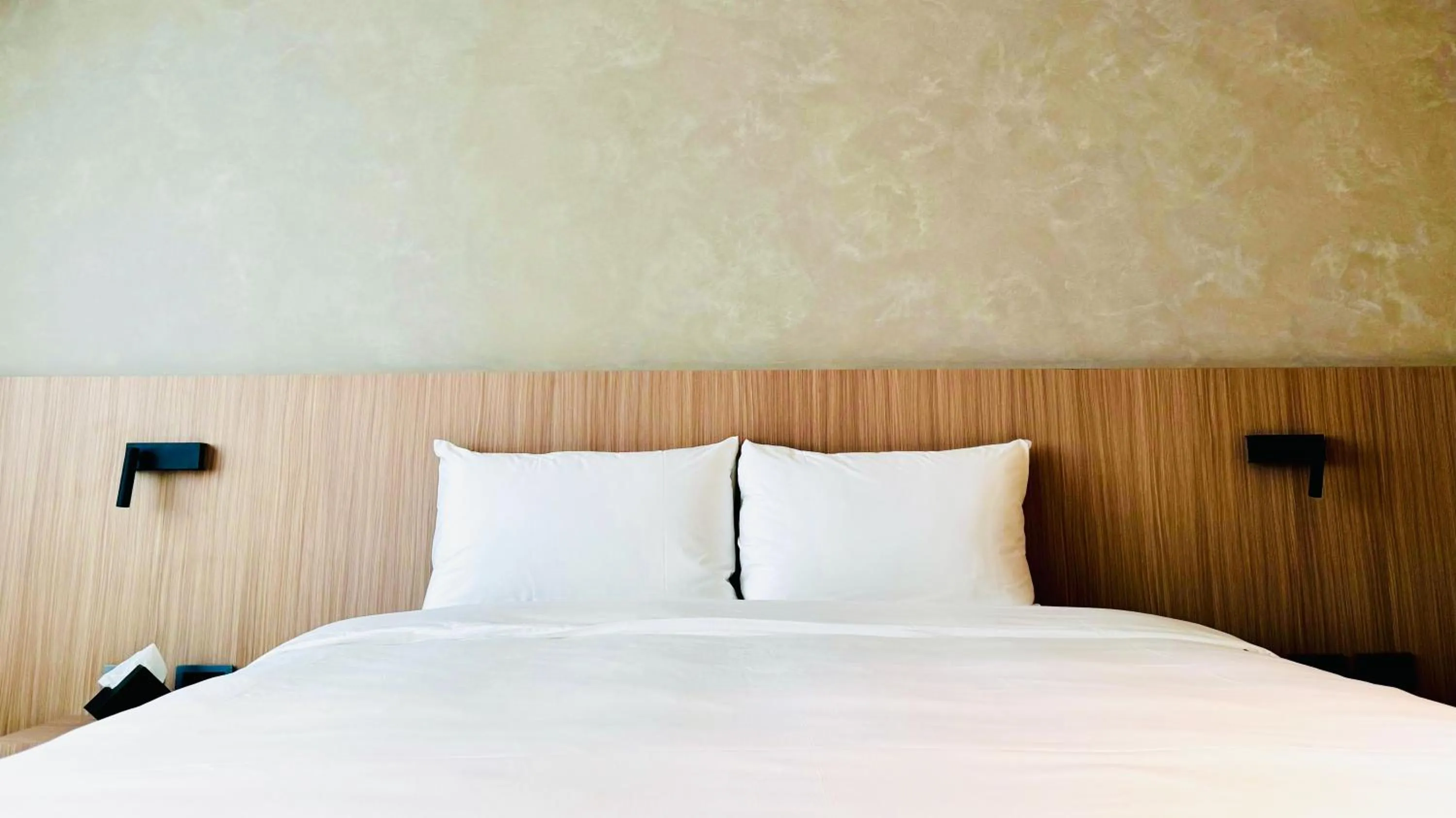 Bed in Hope Hotel Tainan - Minsheng Branch
