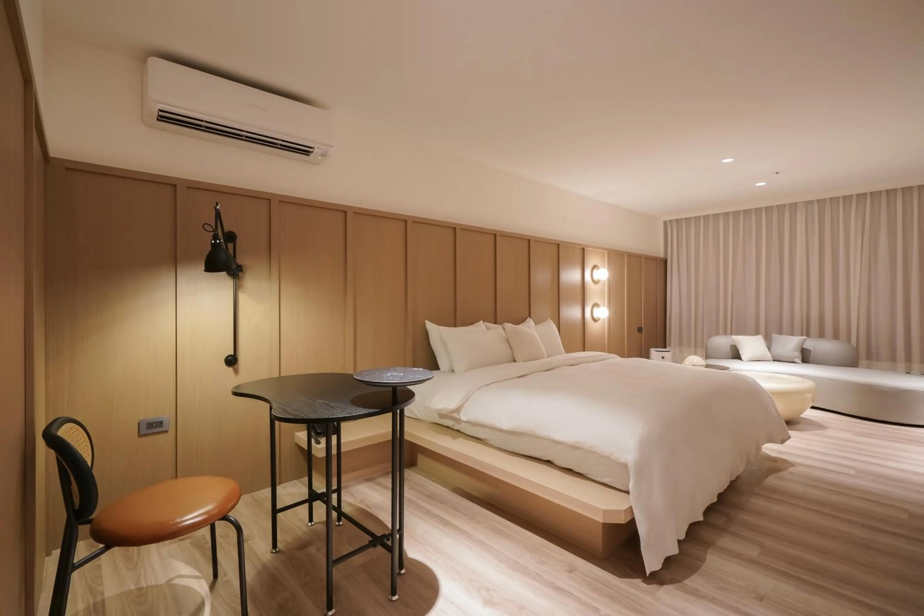 Bed in Hope Hotel Tainan - Minsheng Branch