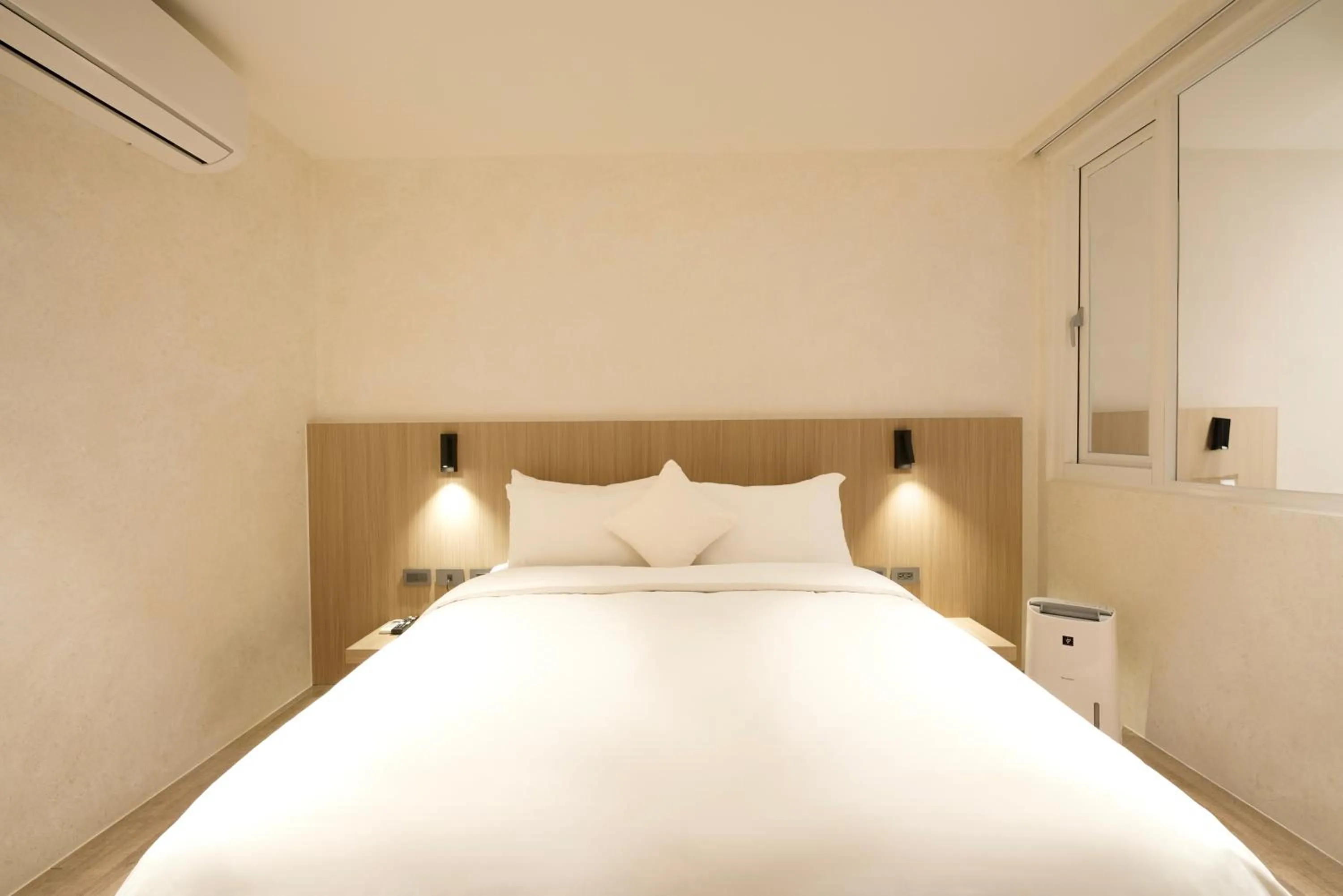 Bed in Hope Hotel Tainan - Minsheng Branch