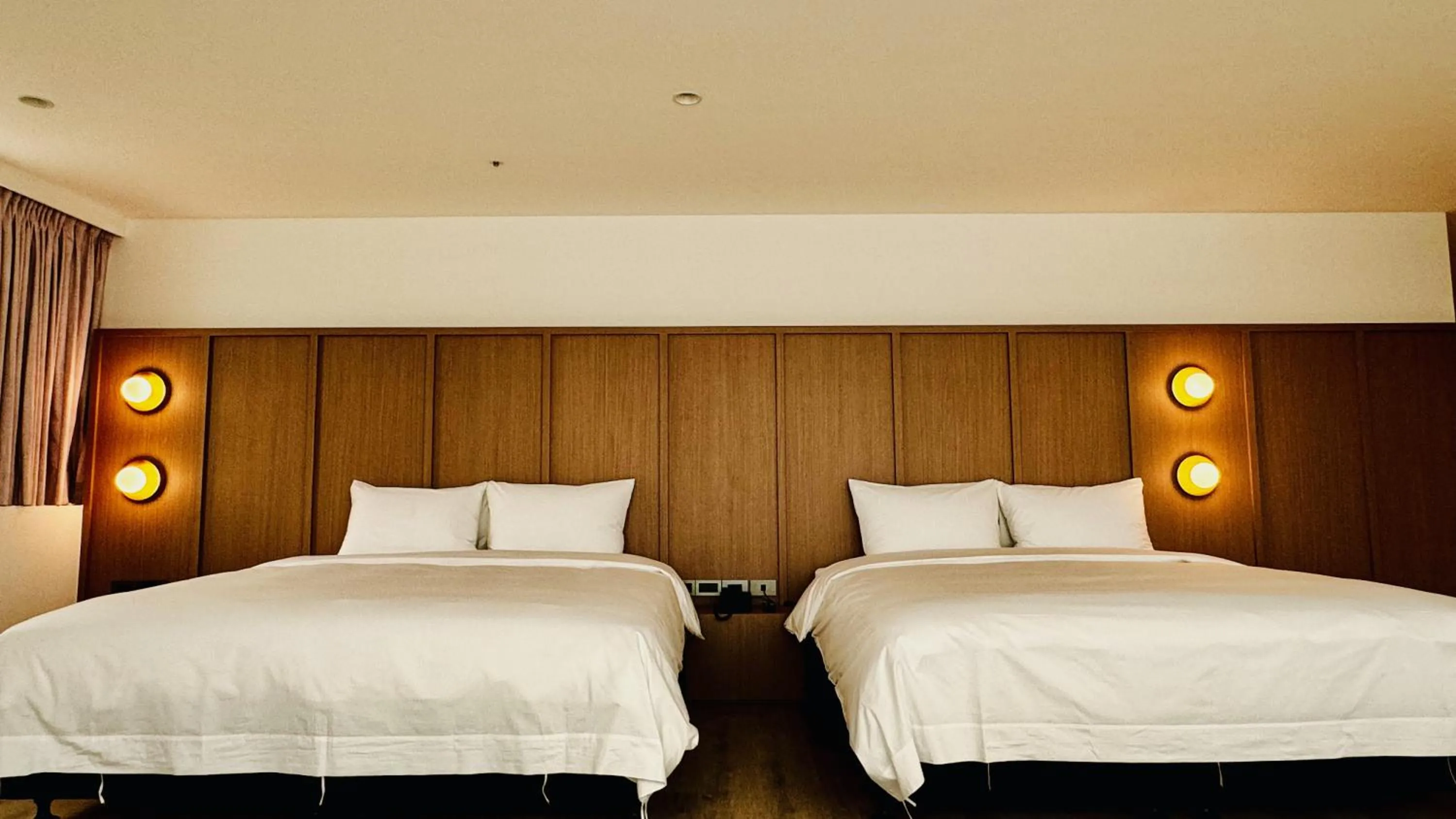 Bed in Hope Hotel Tainan - Minsheng Branch