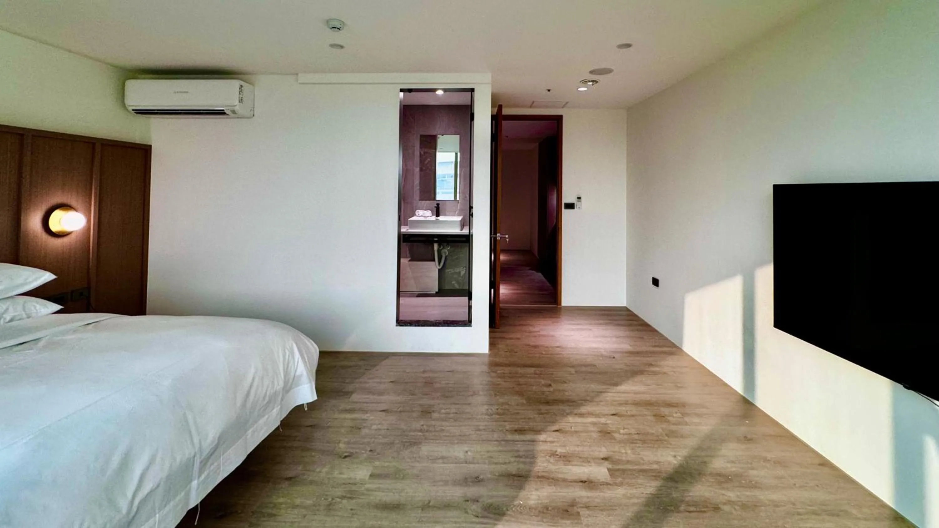 Bed in Hope Hotel Tainan - Minsheng Branch