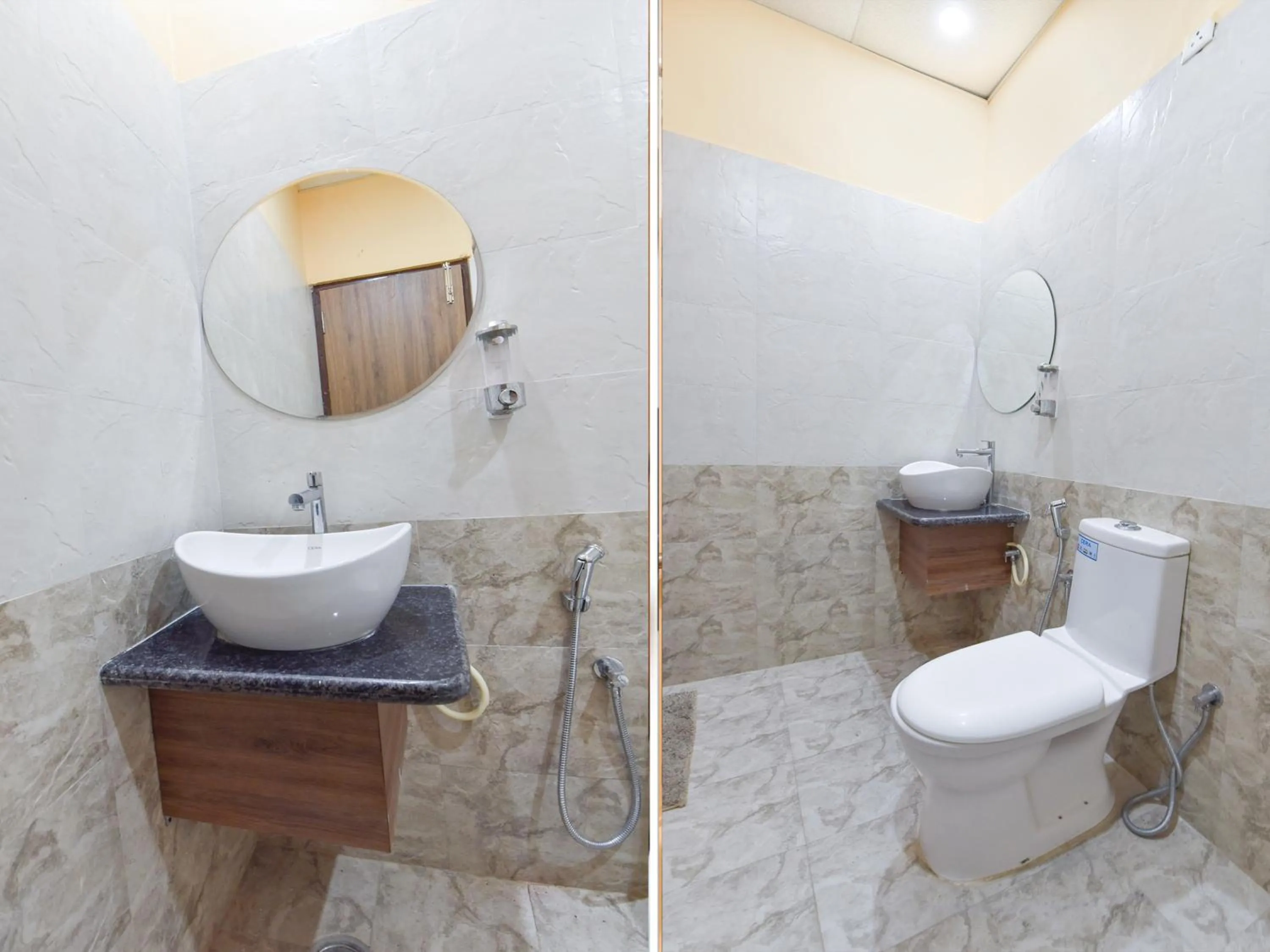 Shower in Hotel Vibha Palace