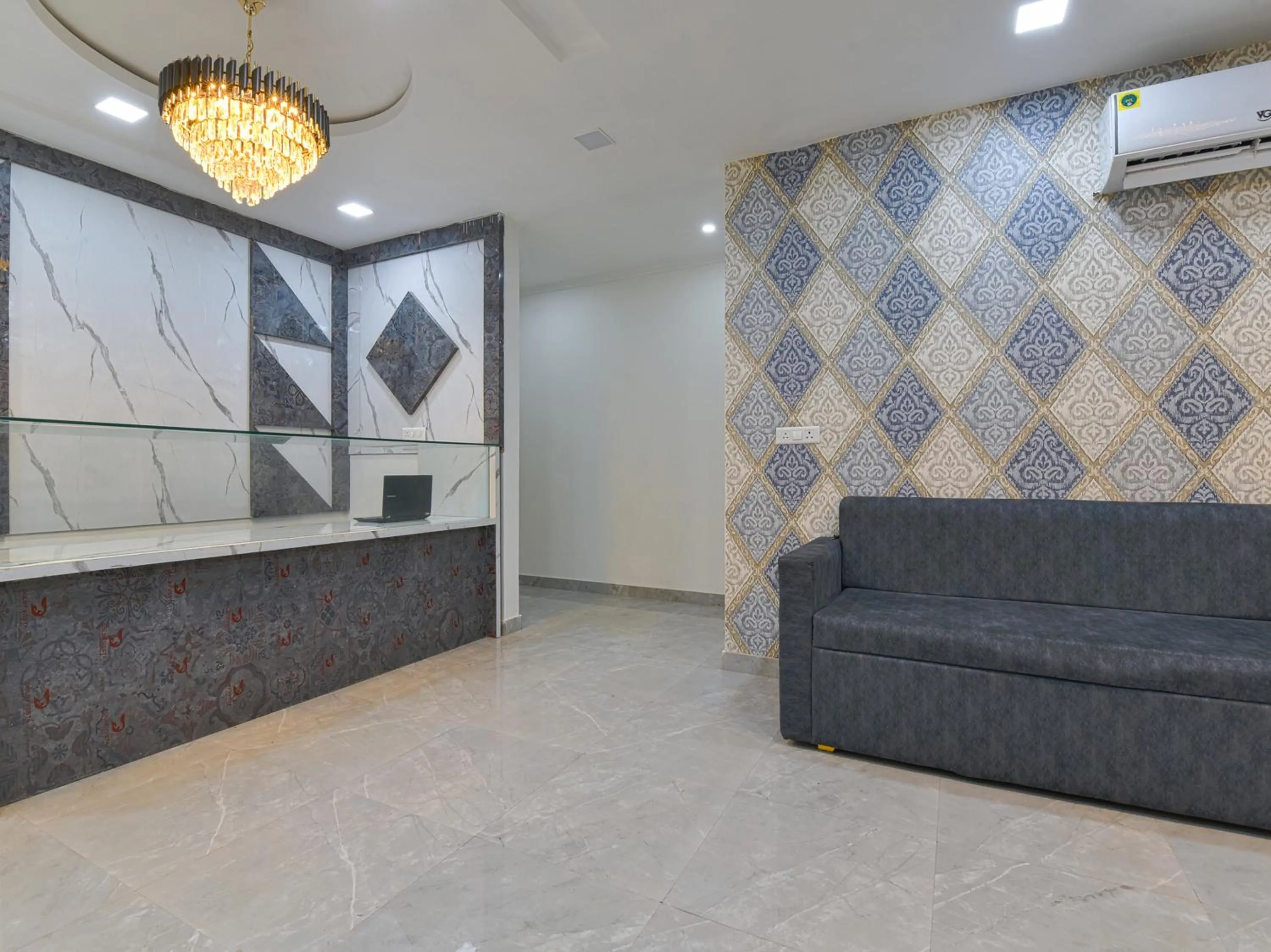 Lobby or reception in Hotel Vibha Palace