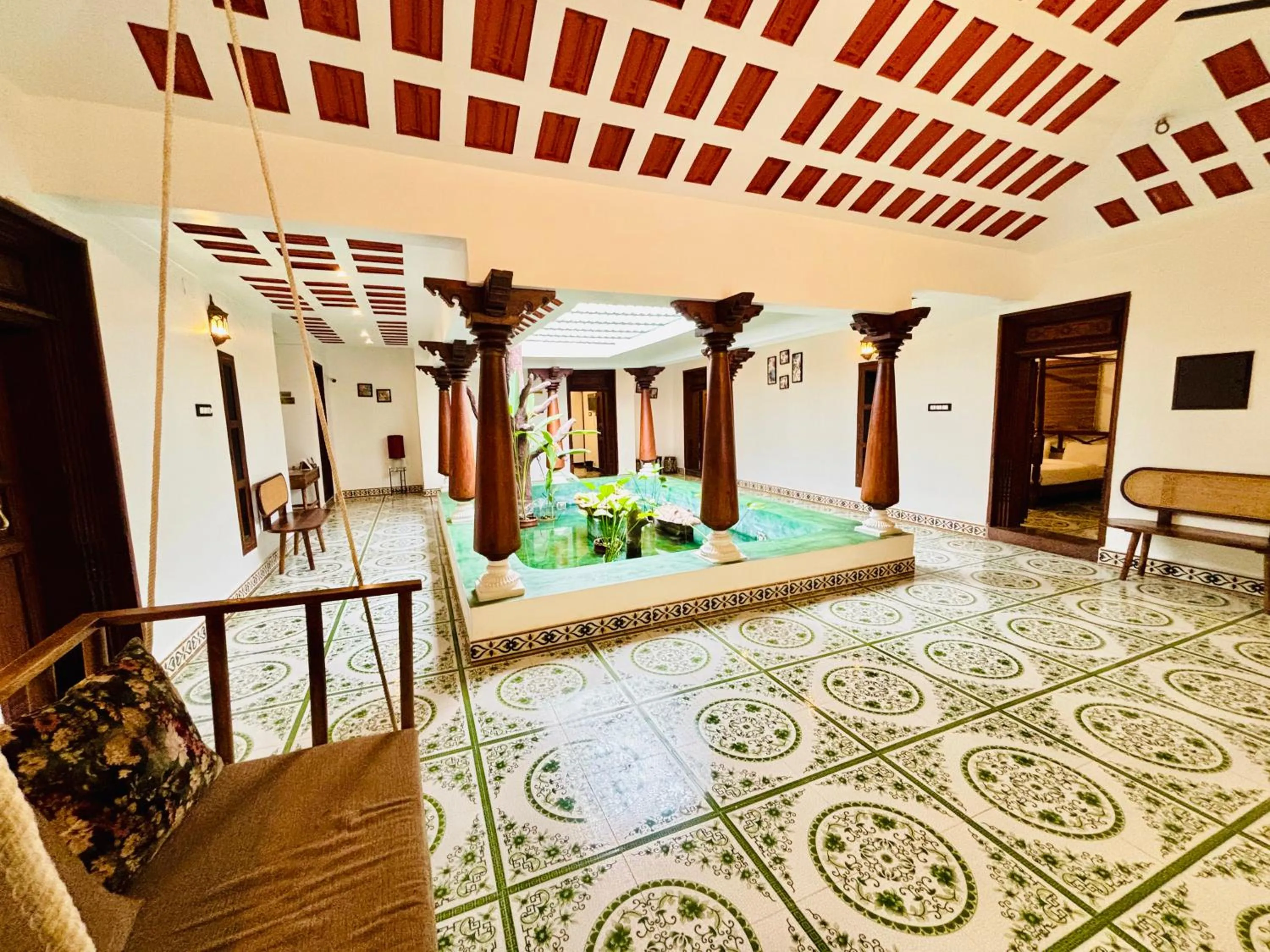 Inner courtyard view in Courtyard Castle Heritage Resort