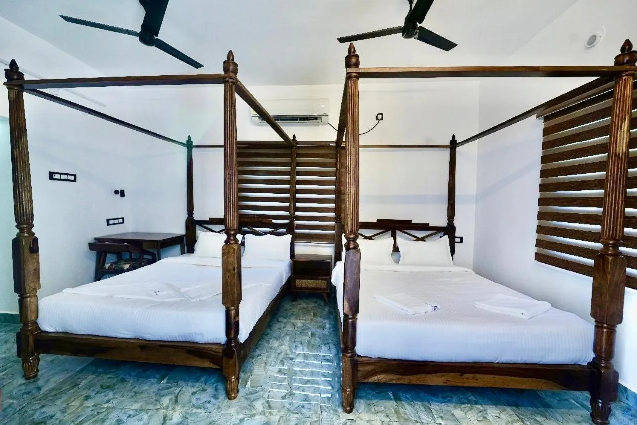 Bed in Courtyard Castle Heritage Resort