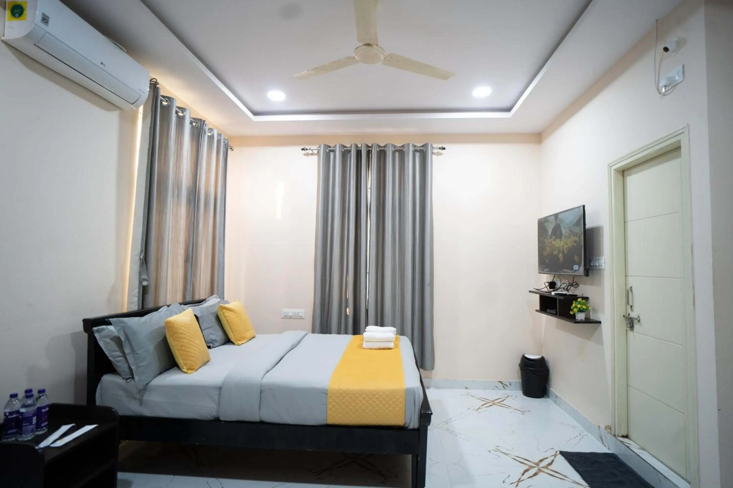 Bed in Yellow Bells Gachibowli Bed in Yellow Bells Gachibowli