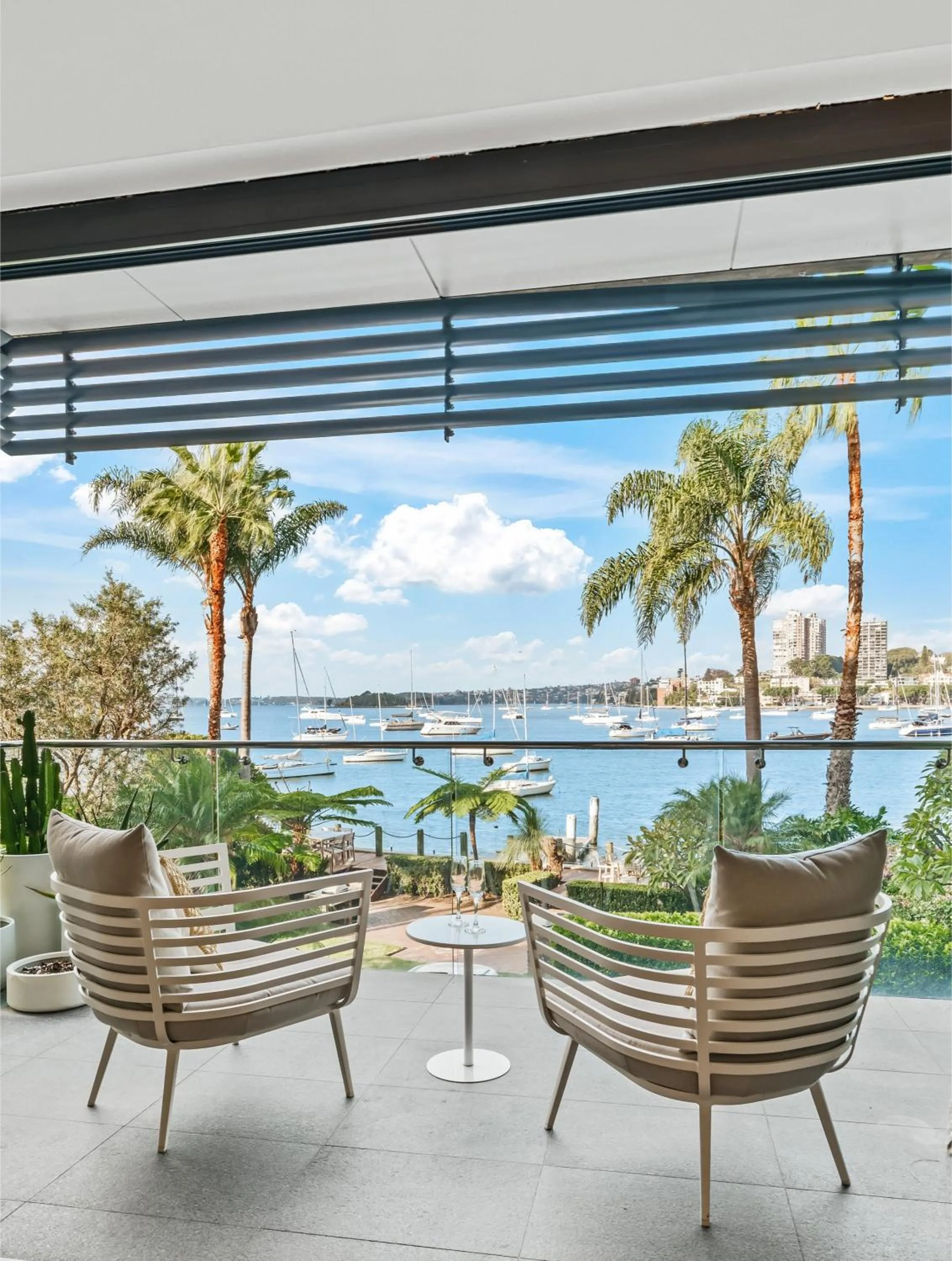 Patio in Cocos at Palm View Collective