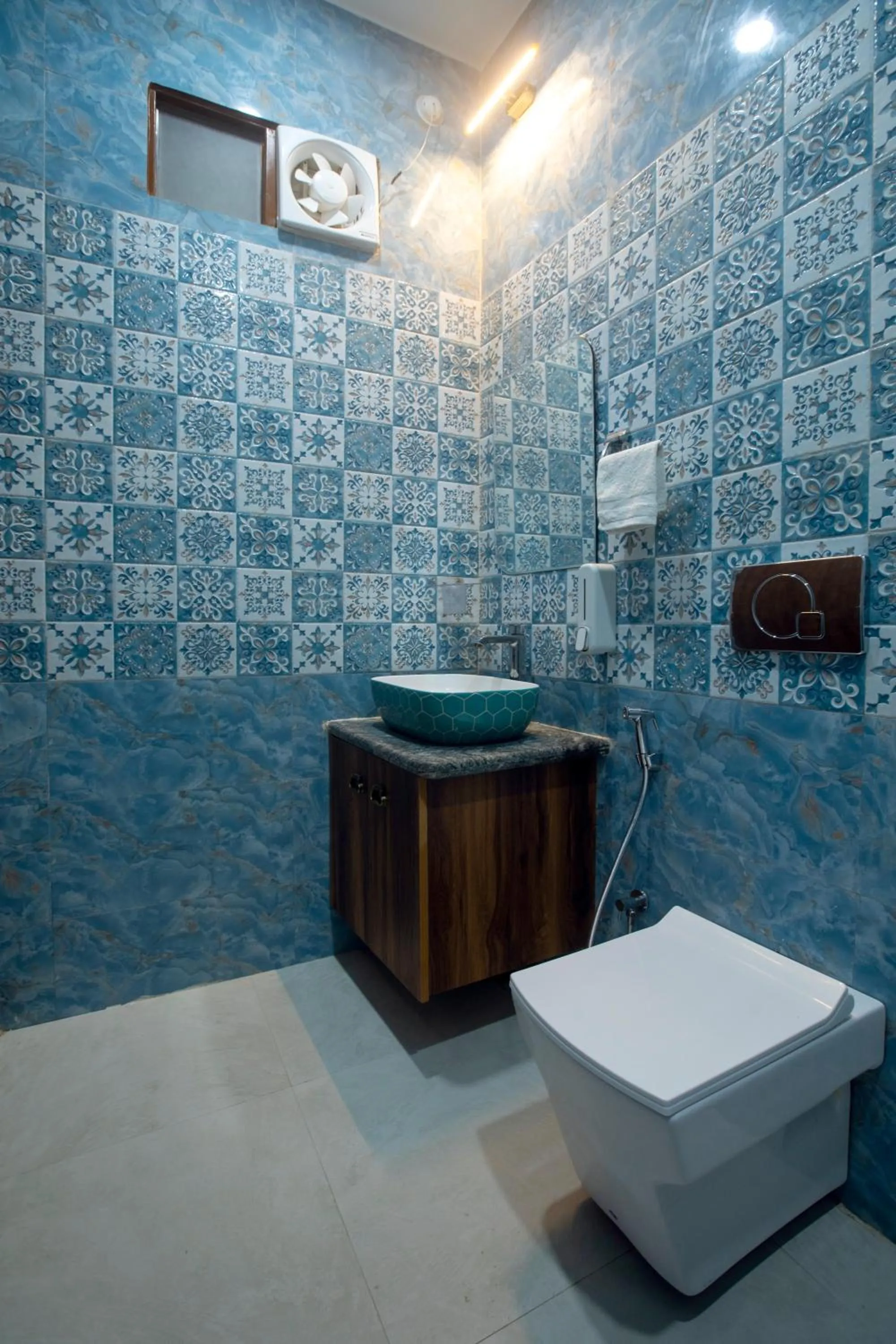 Bathroom in Madhav Residency