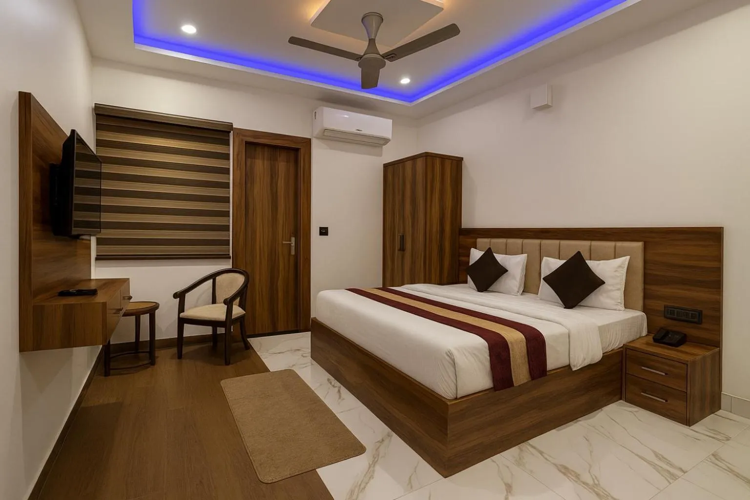 Bed in Madhav Residency