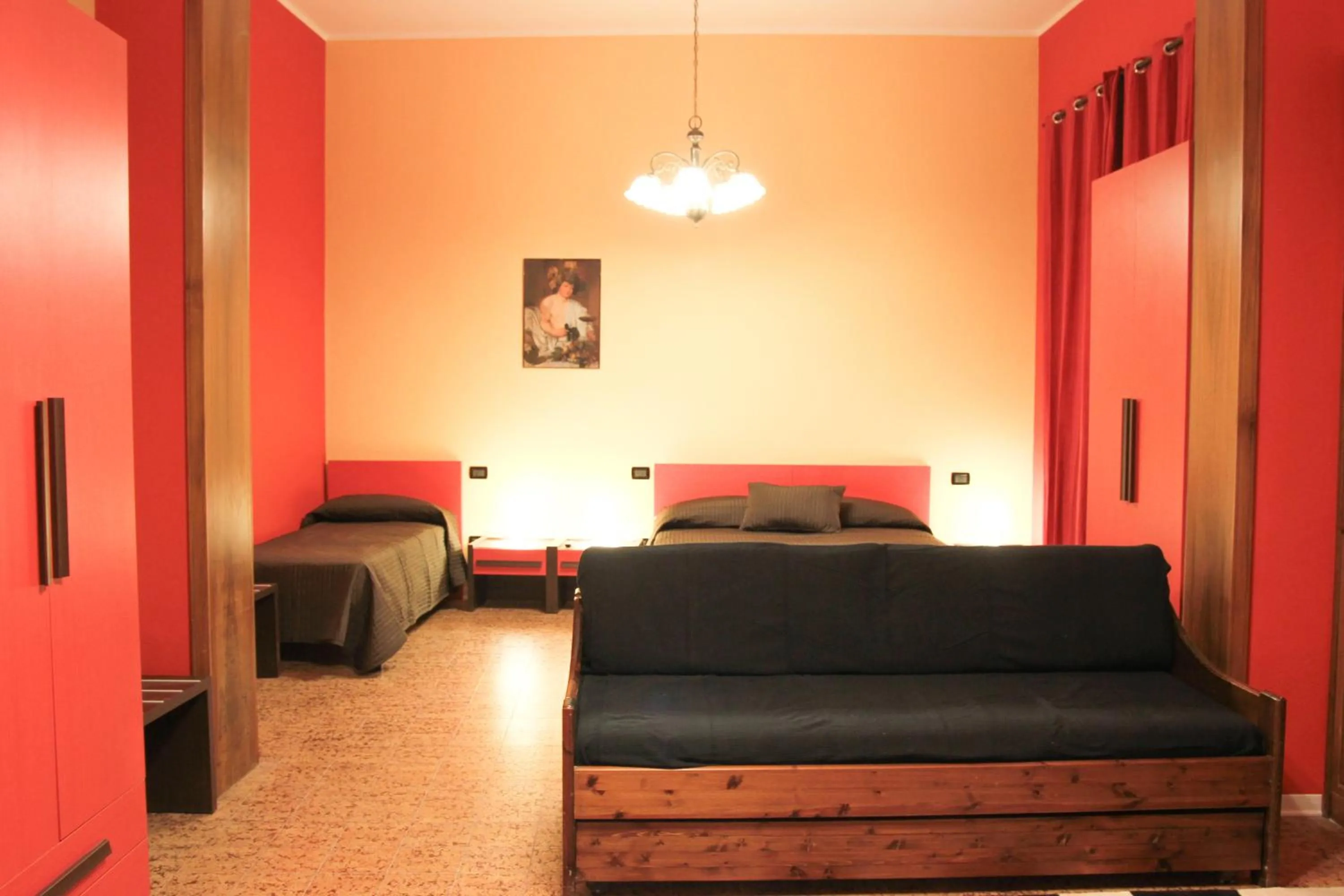 Bed in B&B Fiori di Lava
