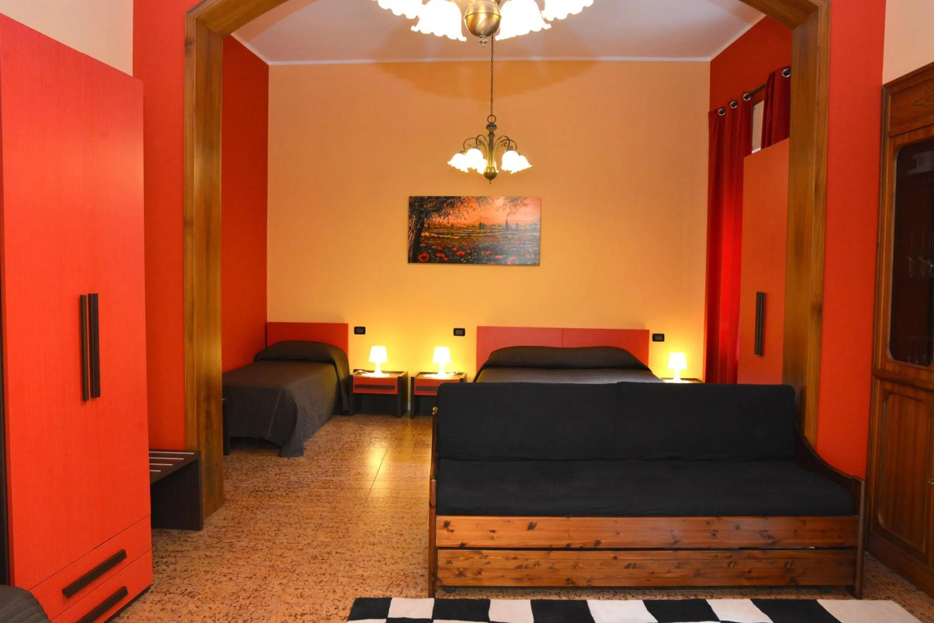 Property building, Bed in B&B Fiori di Lava