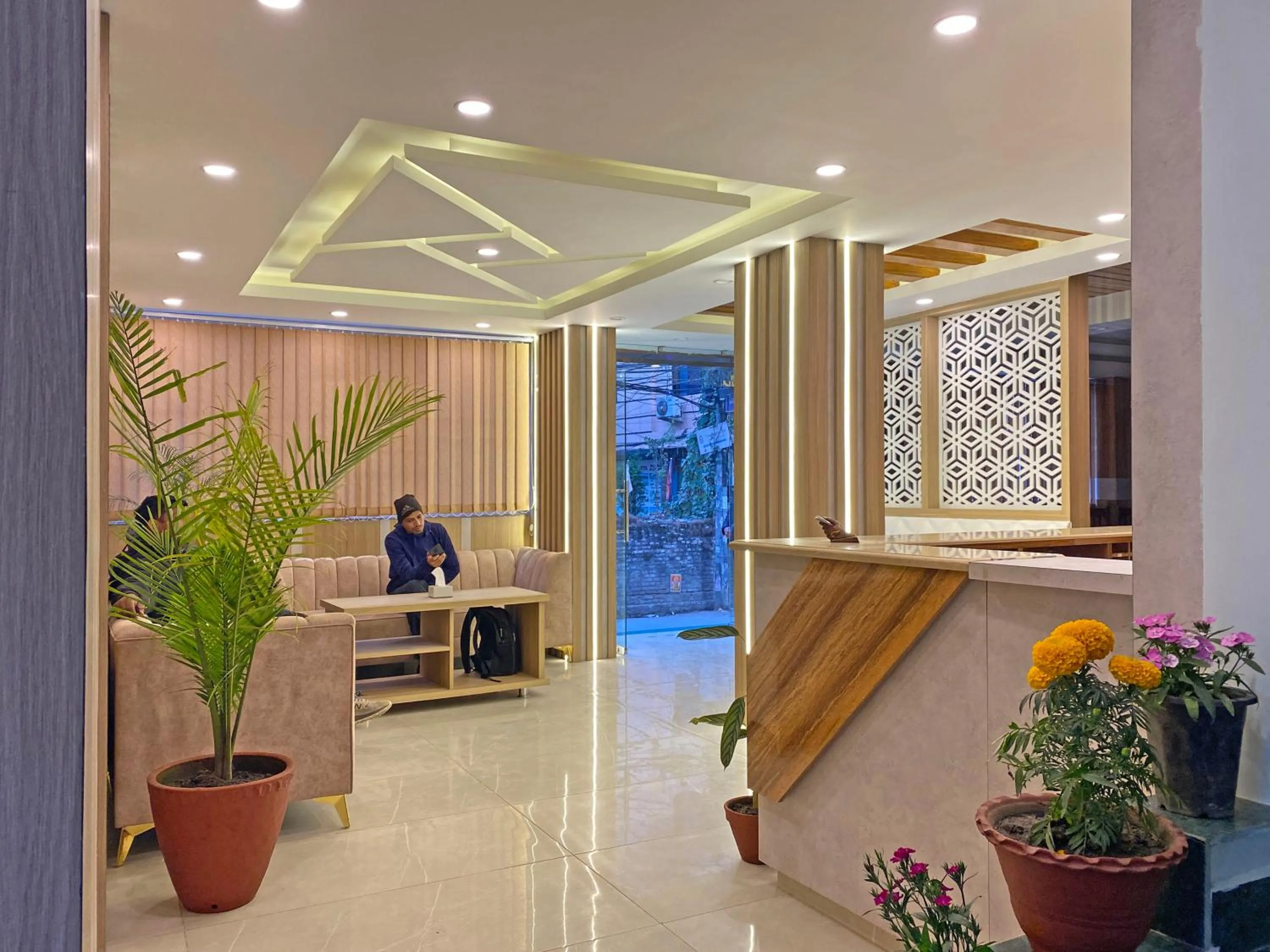 Lobby or reception in Hotel Dipjyoti