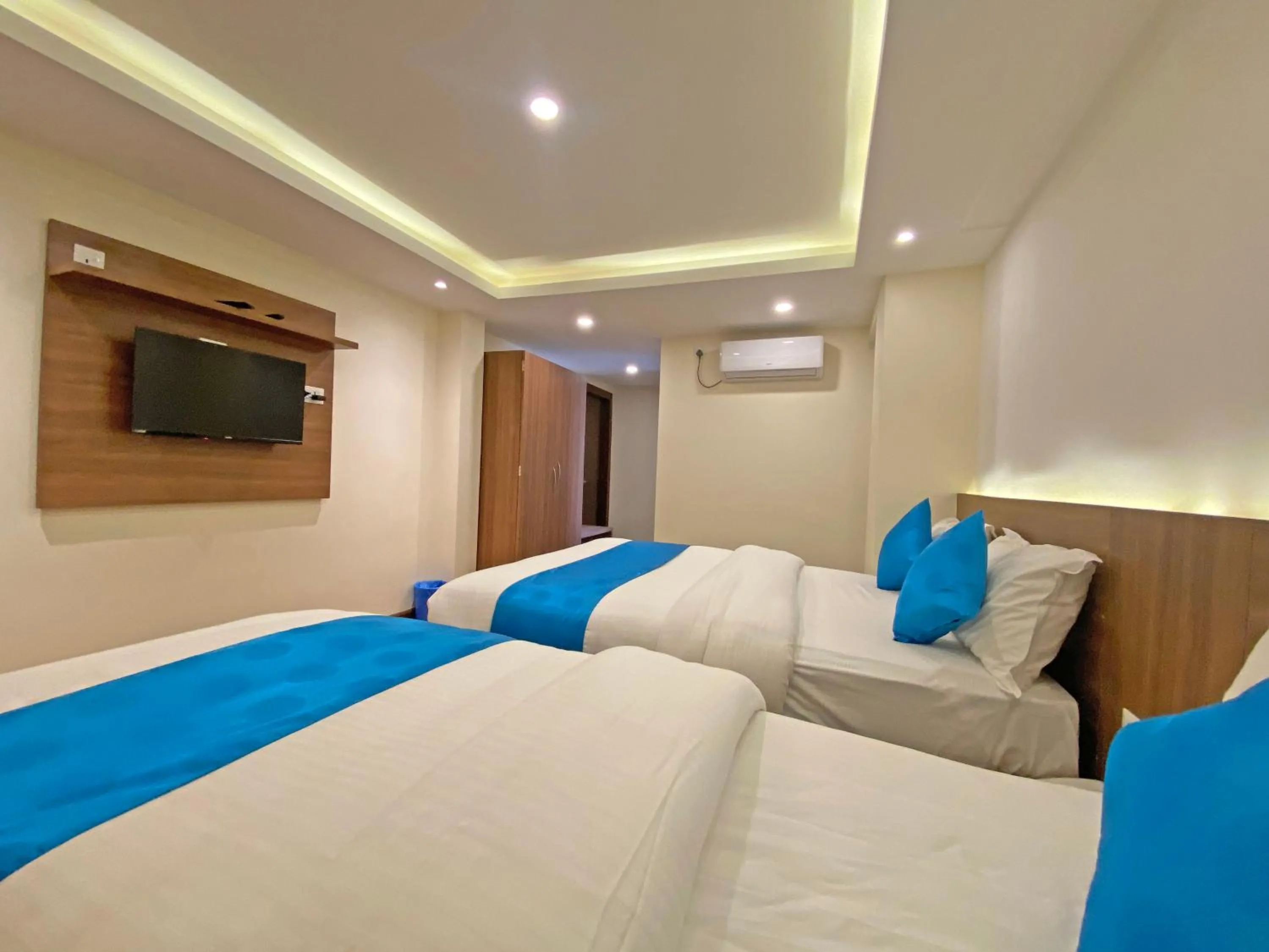 Bed in Hotel Dipjyoti