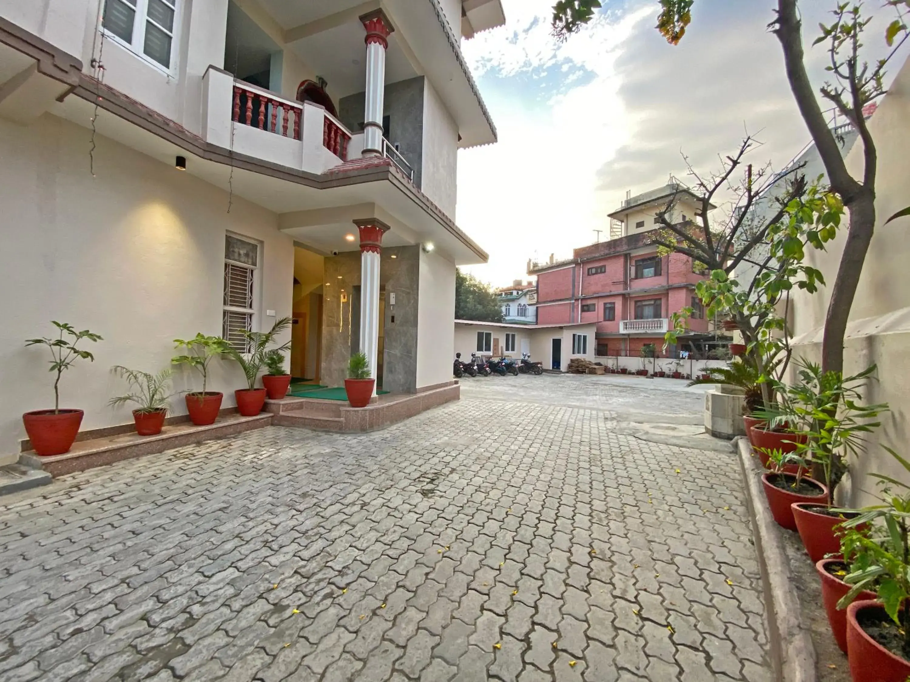 Property building in Hotel Dipjyoti Property building in Hotel Dipjyoti