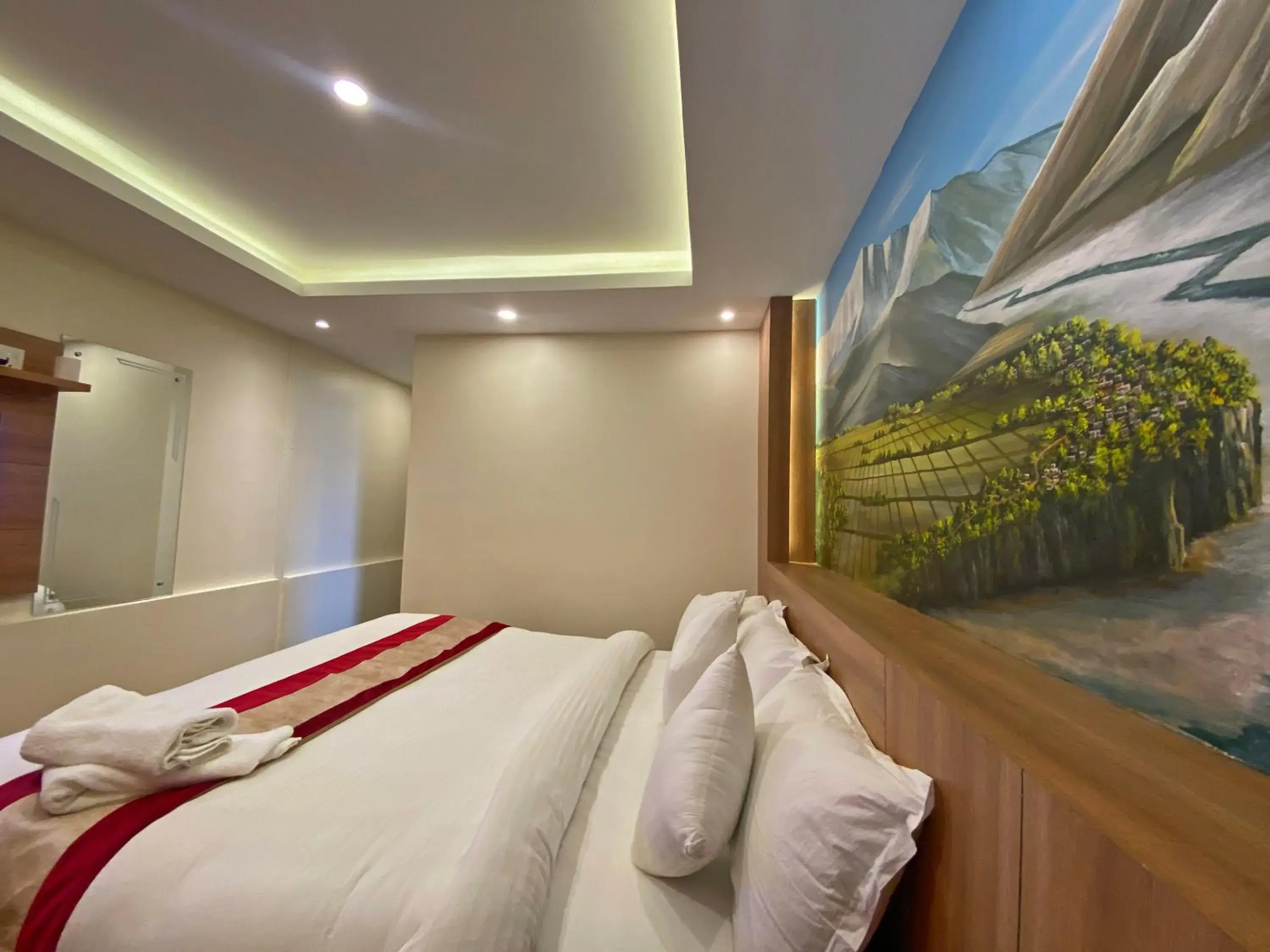 Bed in Hotel Dipjyoti Bed in Hotel Dipjyoti