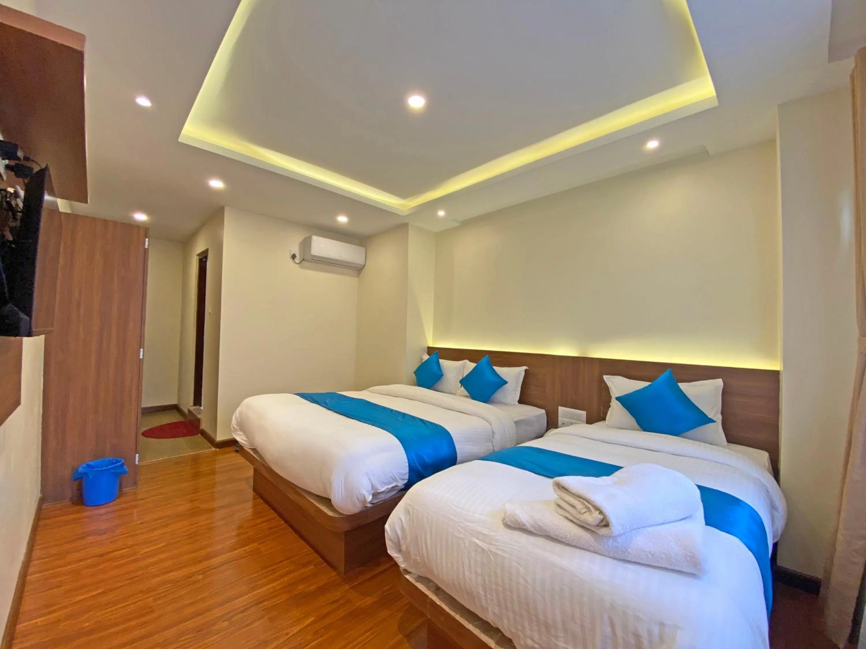 Bed in Hotel Dipjyoti