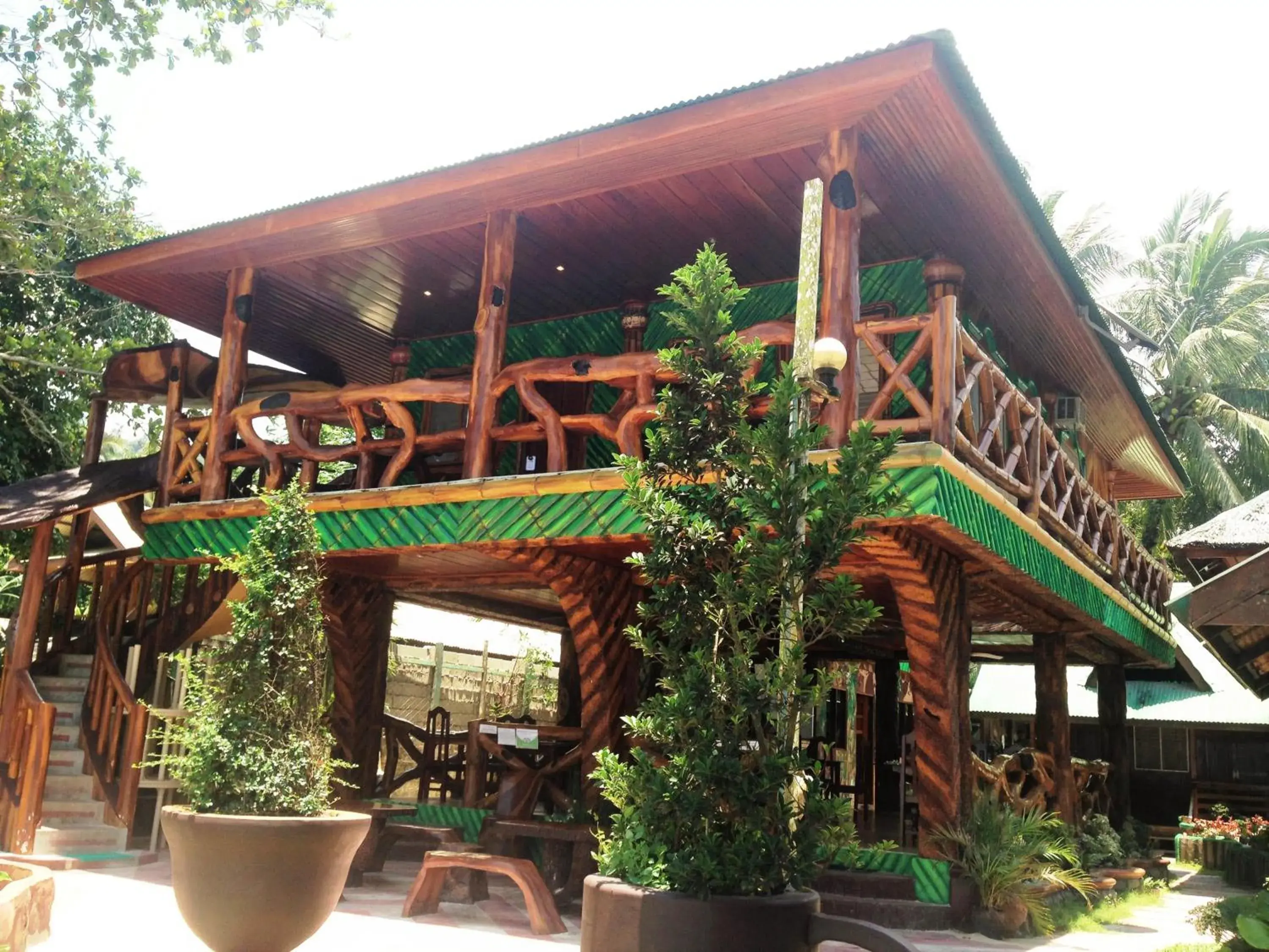 Sea view in Ausan Beach Front Cottages Sea view in Ausan Beach Front Cottages